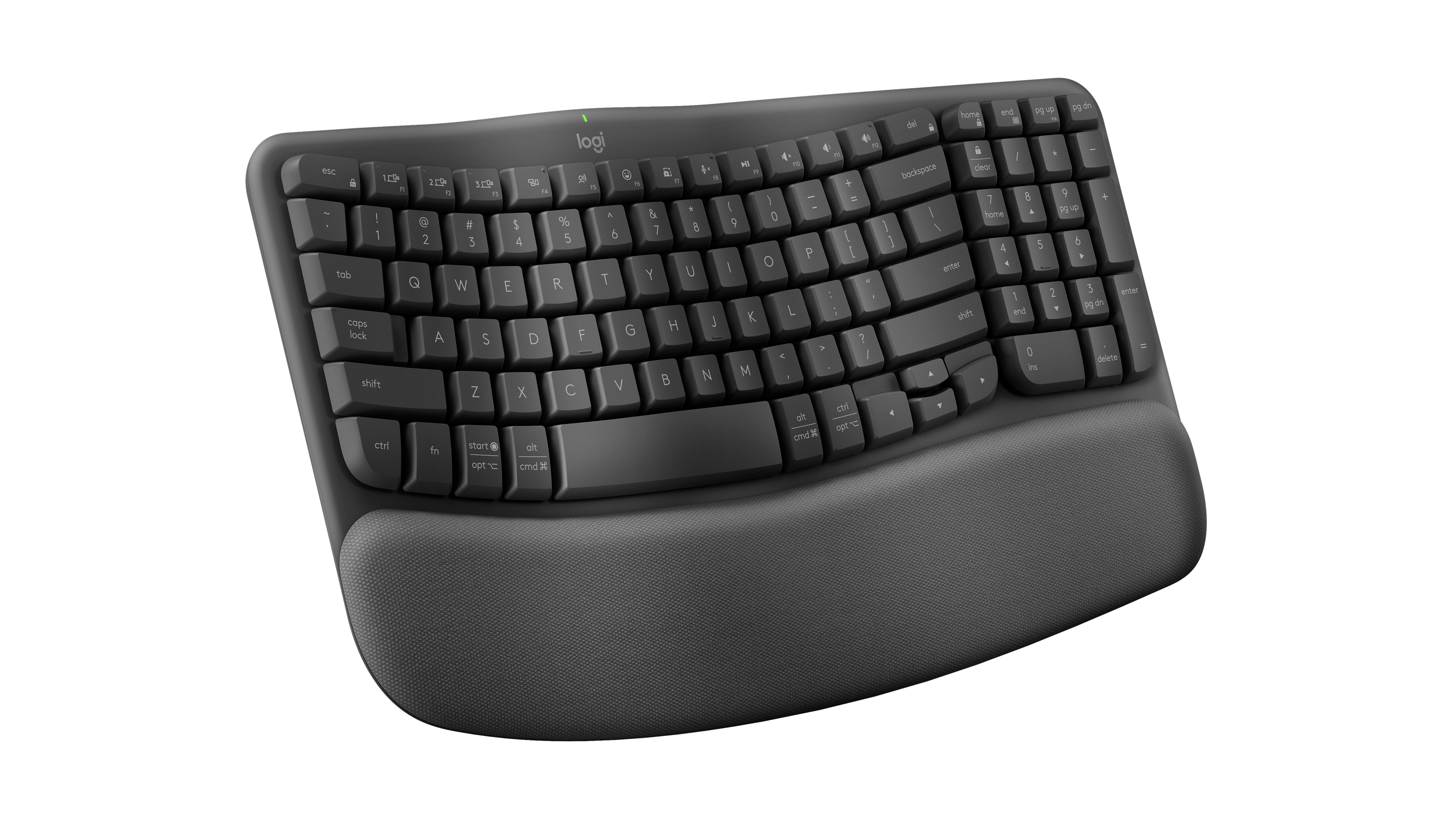 Logitech Wave Keys, цвет: Графитовый — фото 3