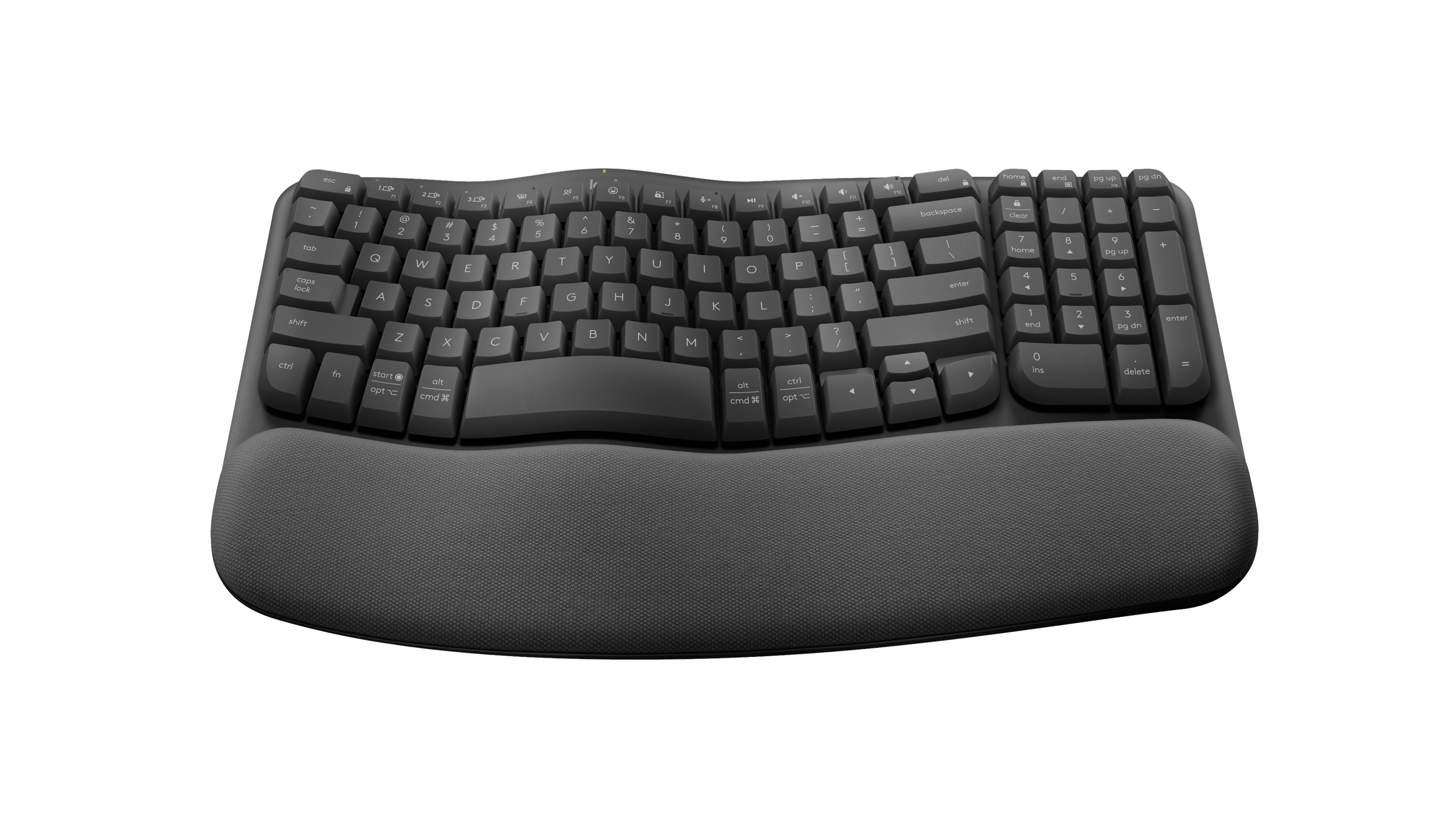 Logitech Wave Keys, цвет: Графитовый — фото 2