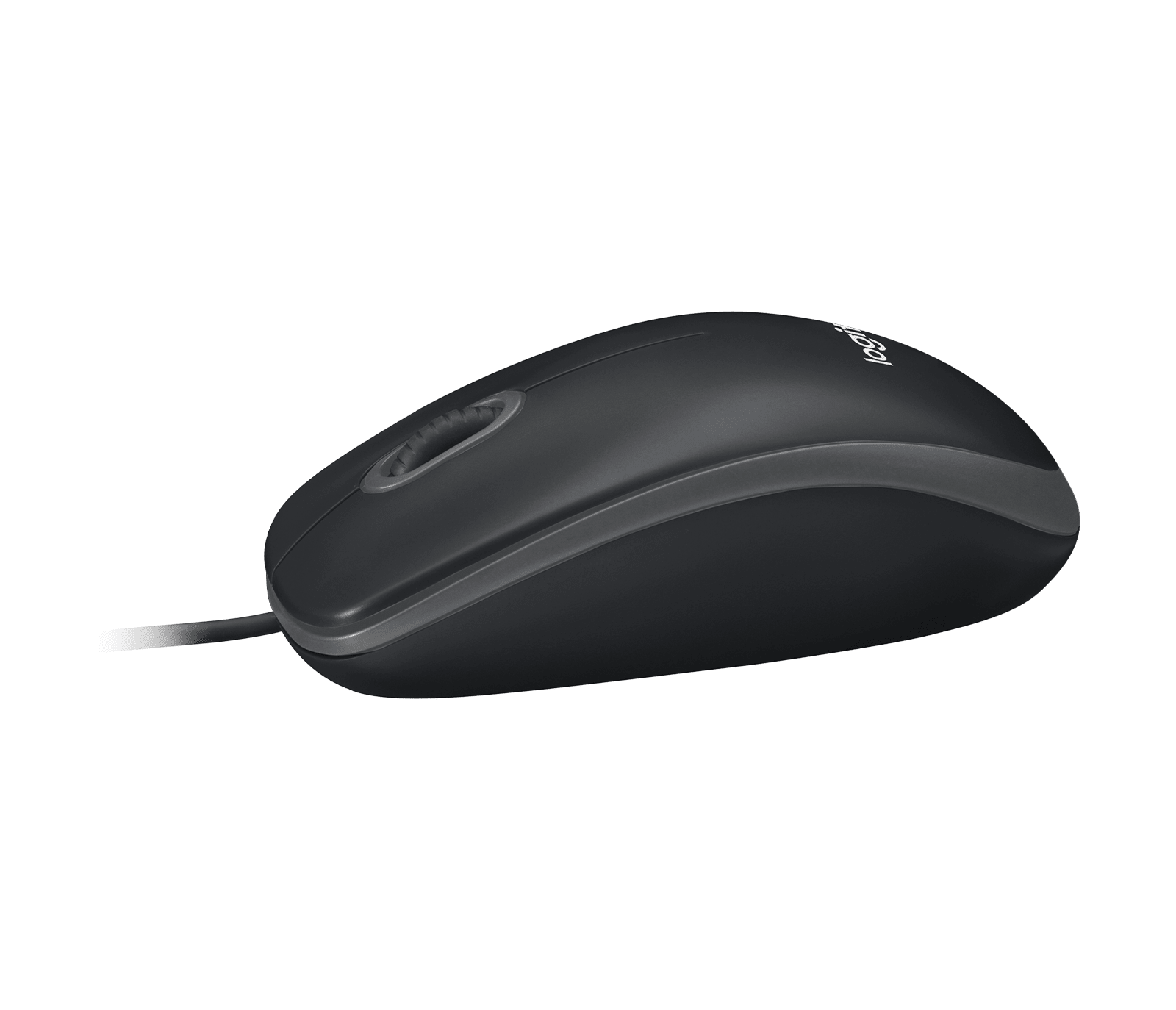 Logitech B100 Optical USB Mouse, цвет: Чёрный — фото 4