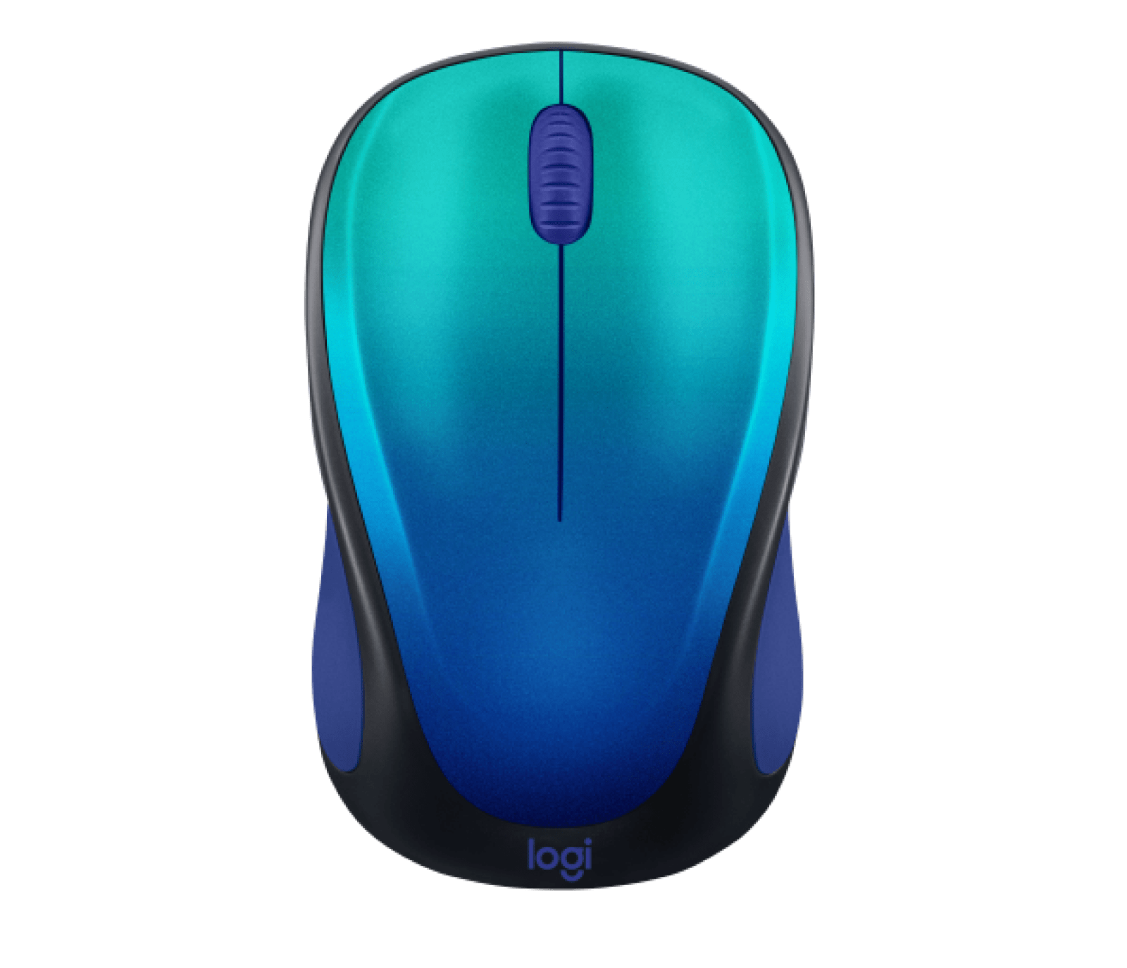 Logitech Design Collection Limited Edition Wireless Mouse, цвет: Синий