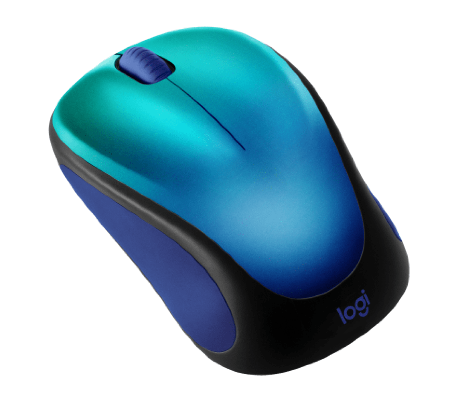 Logitech Design Collection Limited Edition Wireless Mouse, цвет: Синий — фото 2