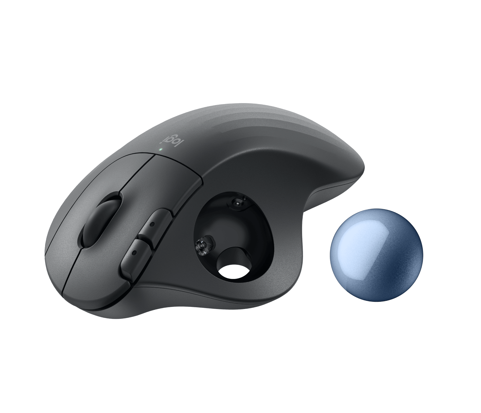 Logitech Ergo M575 Wireless Trackball for Business, цвет: Графитовый — фото 4