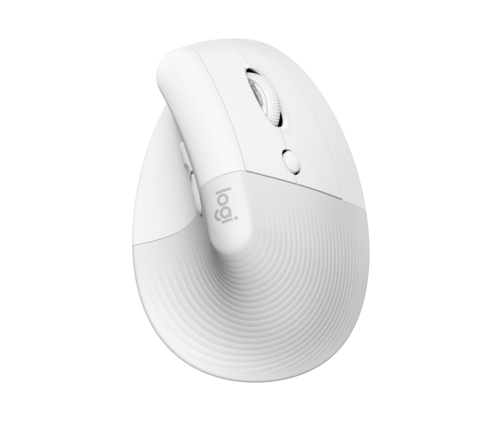 Logitech Lift for Mac Vertical Ergonomic Mouse, цвет: Молочно-белый — фото 1