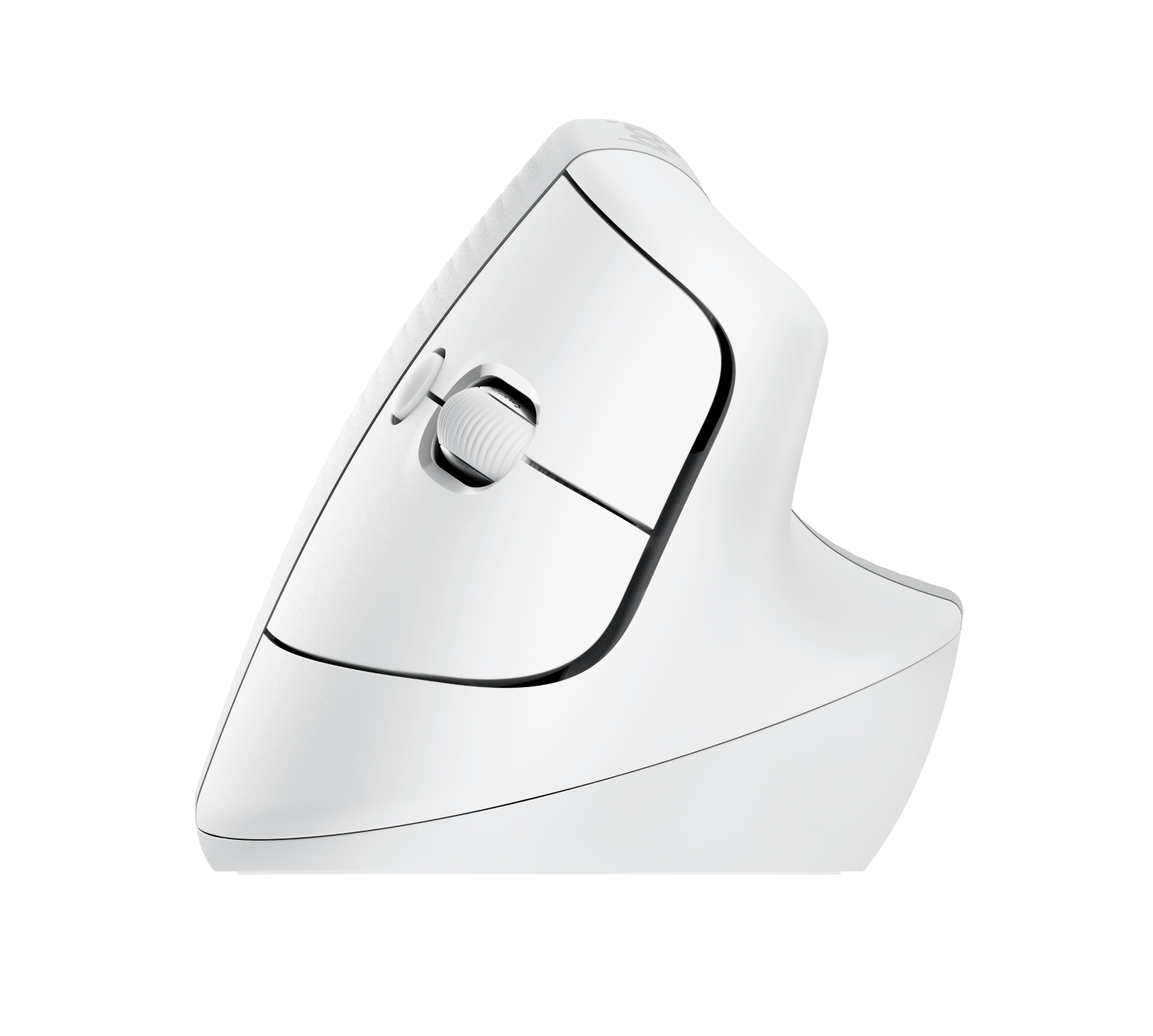 Logitech Lift for Mac Vertical Ergonomic Mouse, цвет: Молочно-белый — фото 3