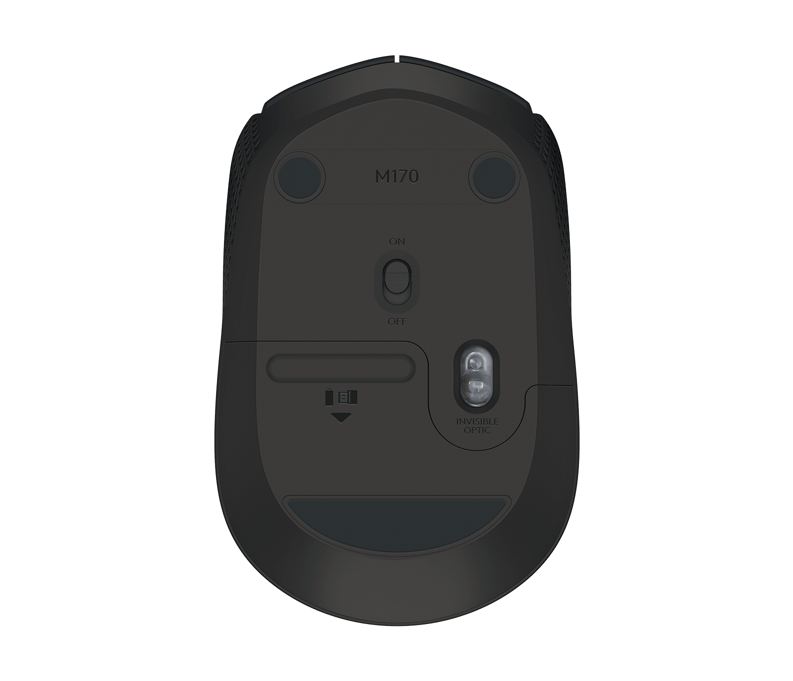 Logitech M170 Wireless Mouse, цвет: Чёрный — фото 4