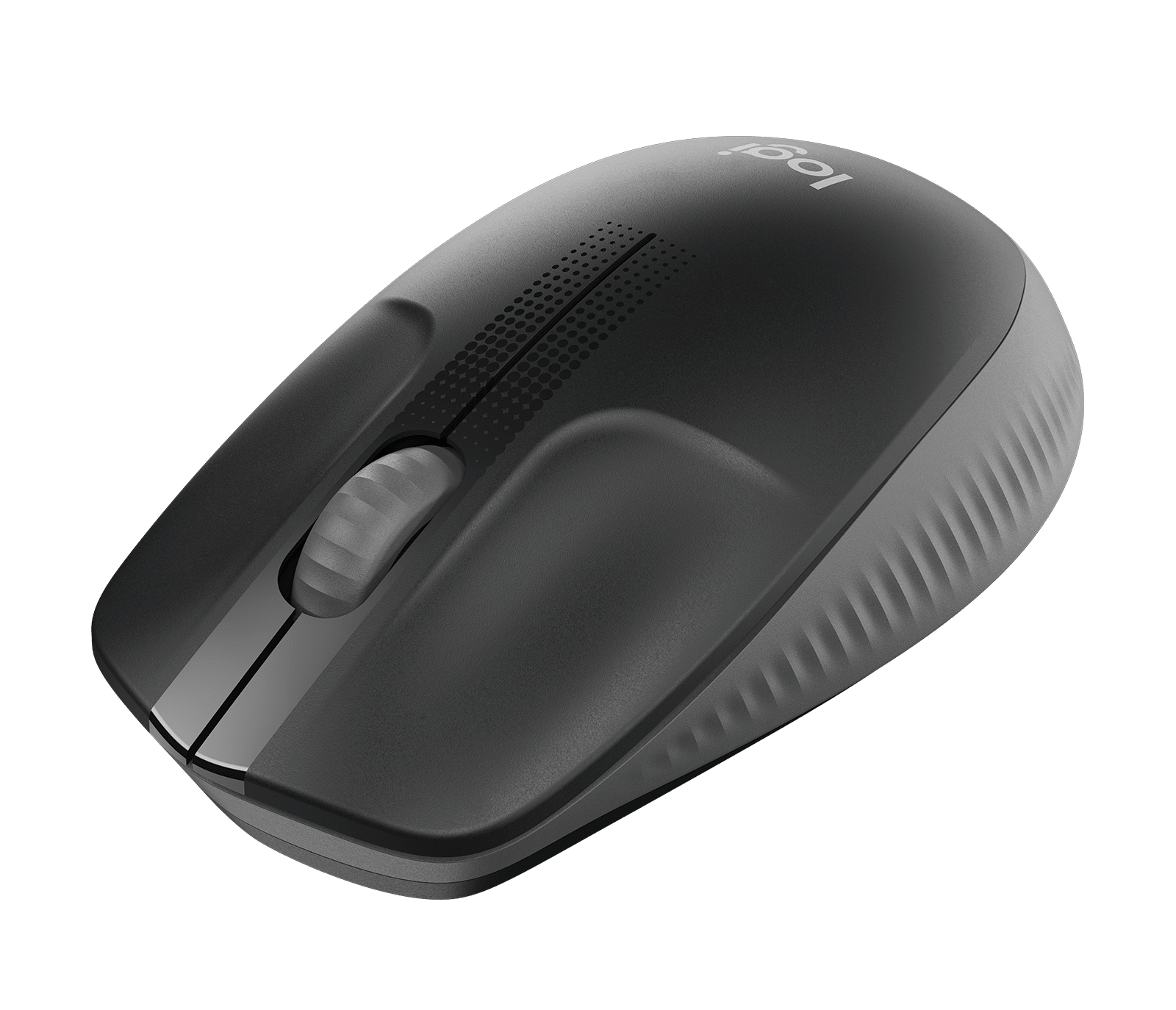 Logitech M190 Full-Size Wireless Mouse, цвет: Угольный — фото 3