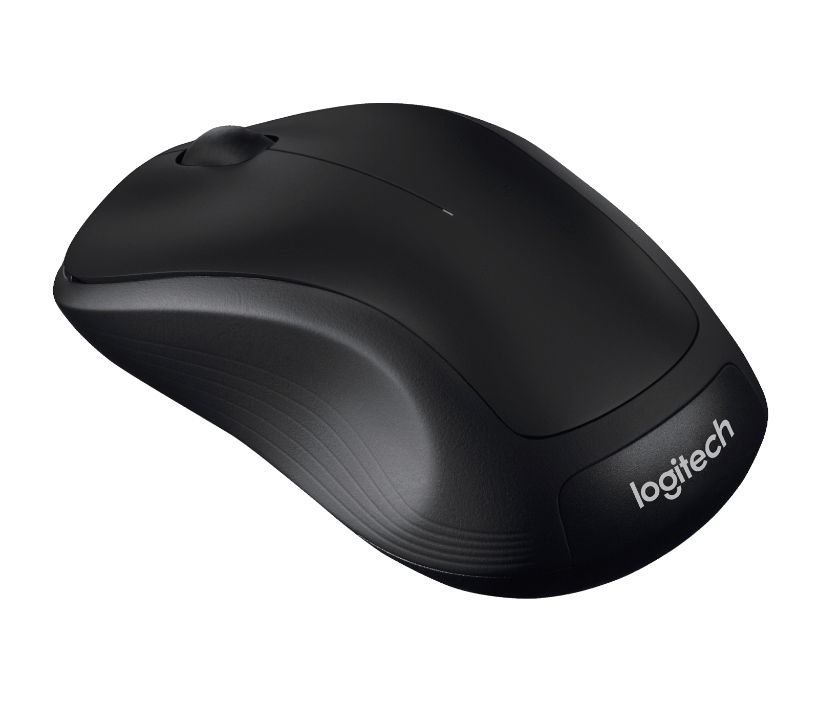 Logitech M310 Wireless Mouse Full-size with comfortable rubber sides, цвет: Чёрный — фото 2