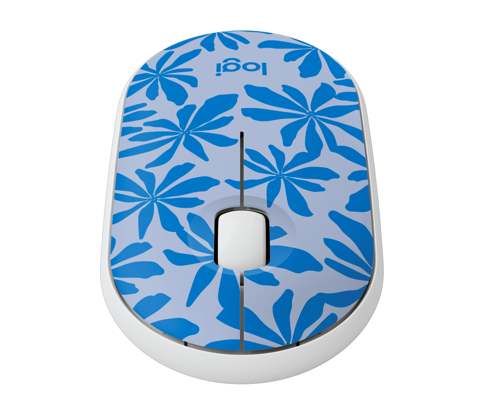 Logitech M340 Collection, цвет: Синий с принтом — фото 3