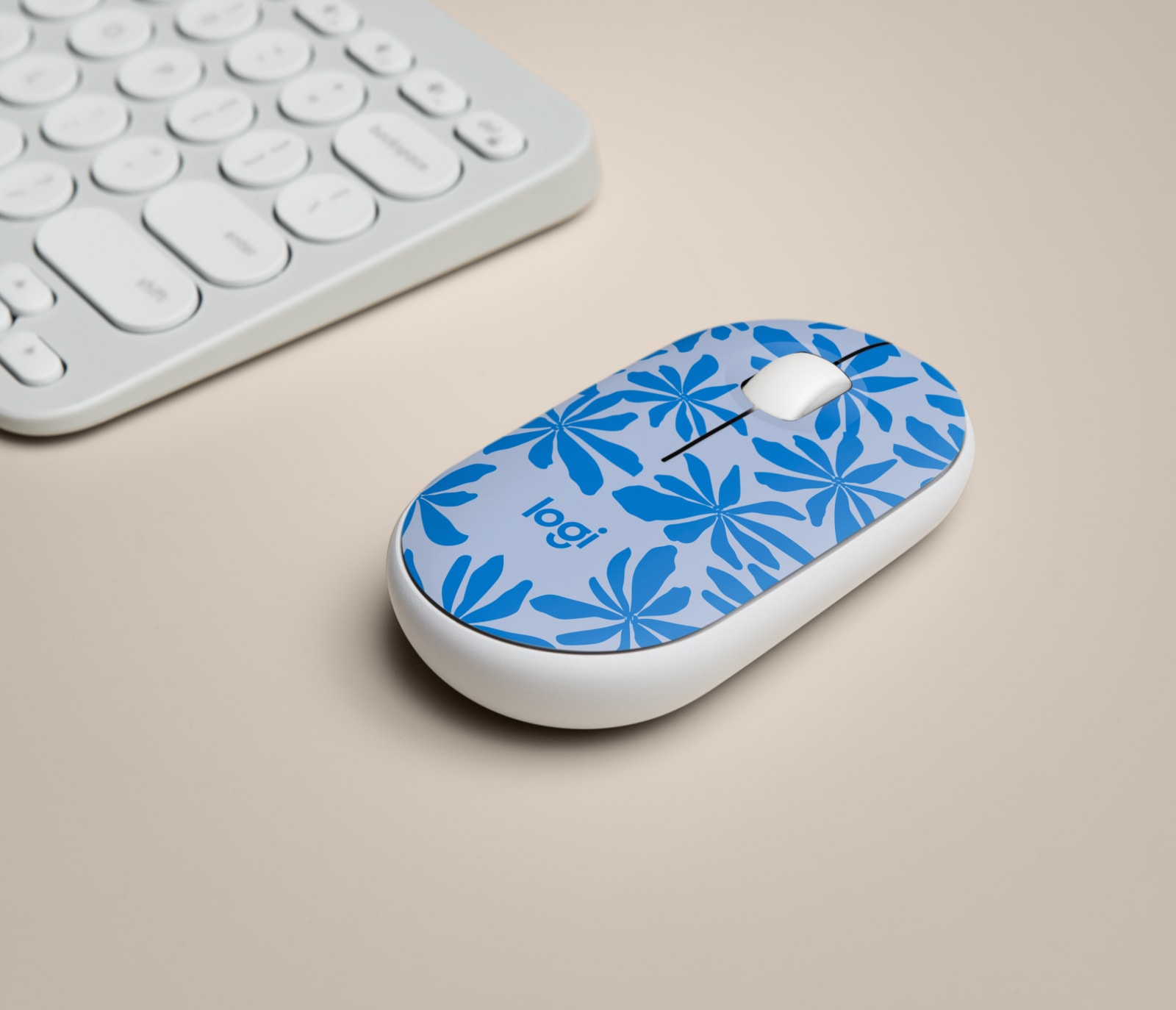 Logitech M340 Collection, цвет: Синий с принтом — фото 6
