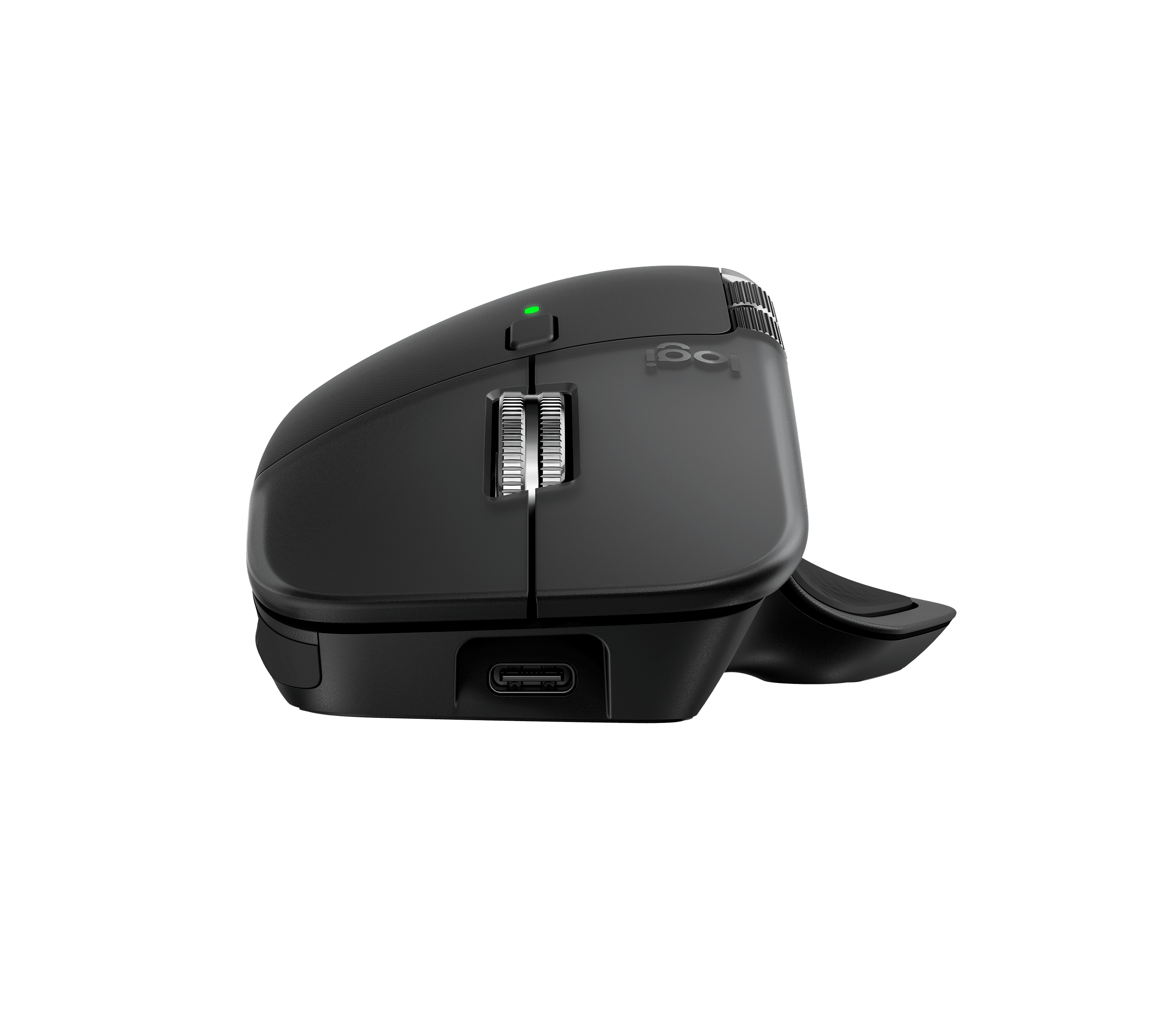 Logitech MX Master 4 High-performance Wireless Mouse with haptic feedback, цвет: Чёрный — фото 5
