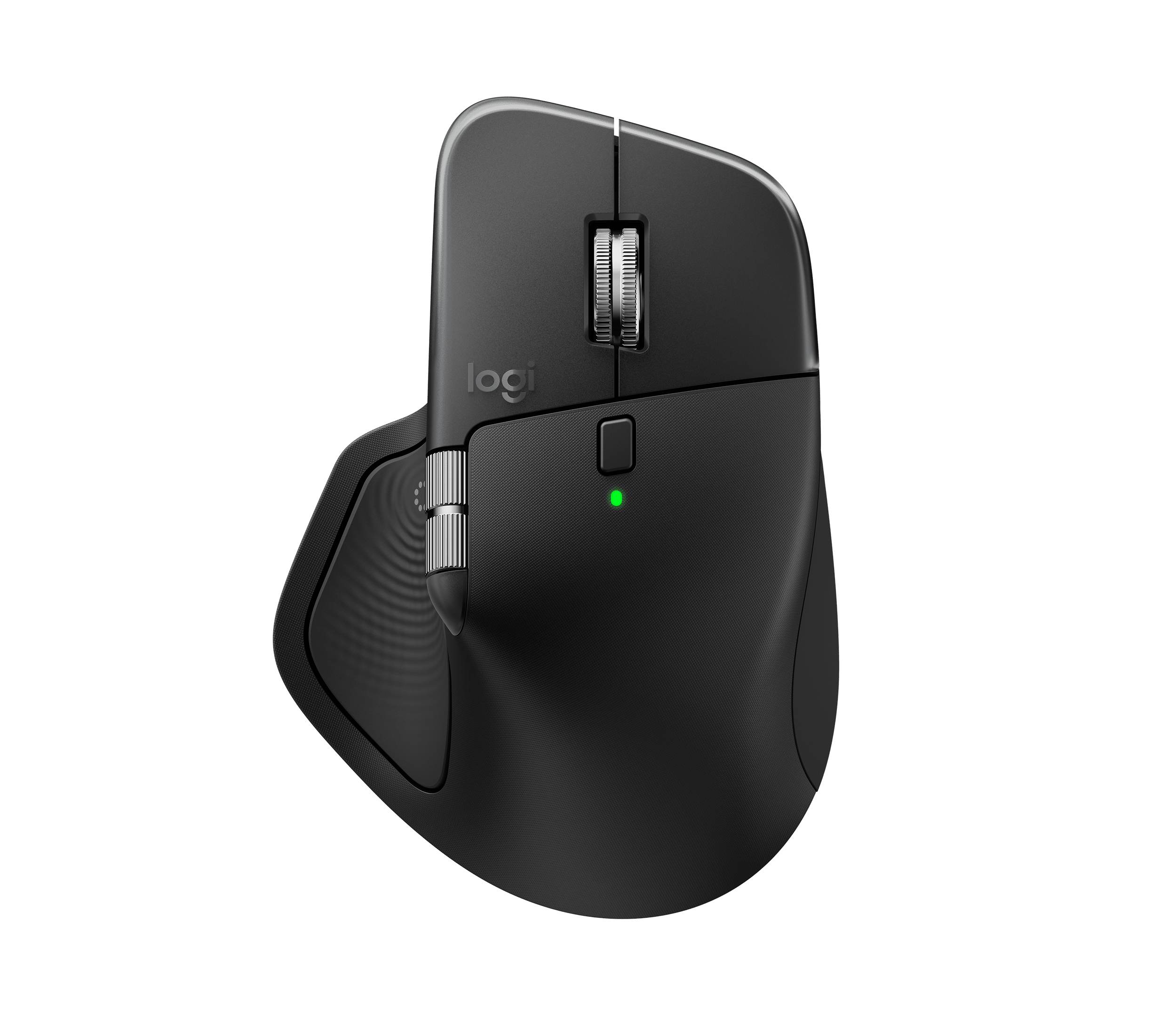Logitech MX Master 4 High-performance Wireless Mouse with haptic feedback, цвет: Чёрный