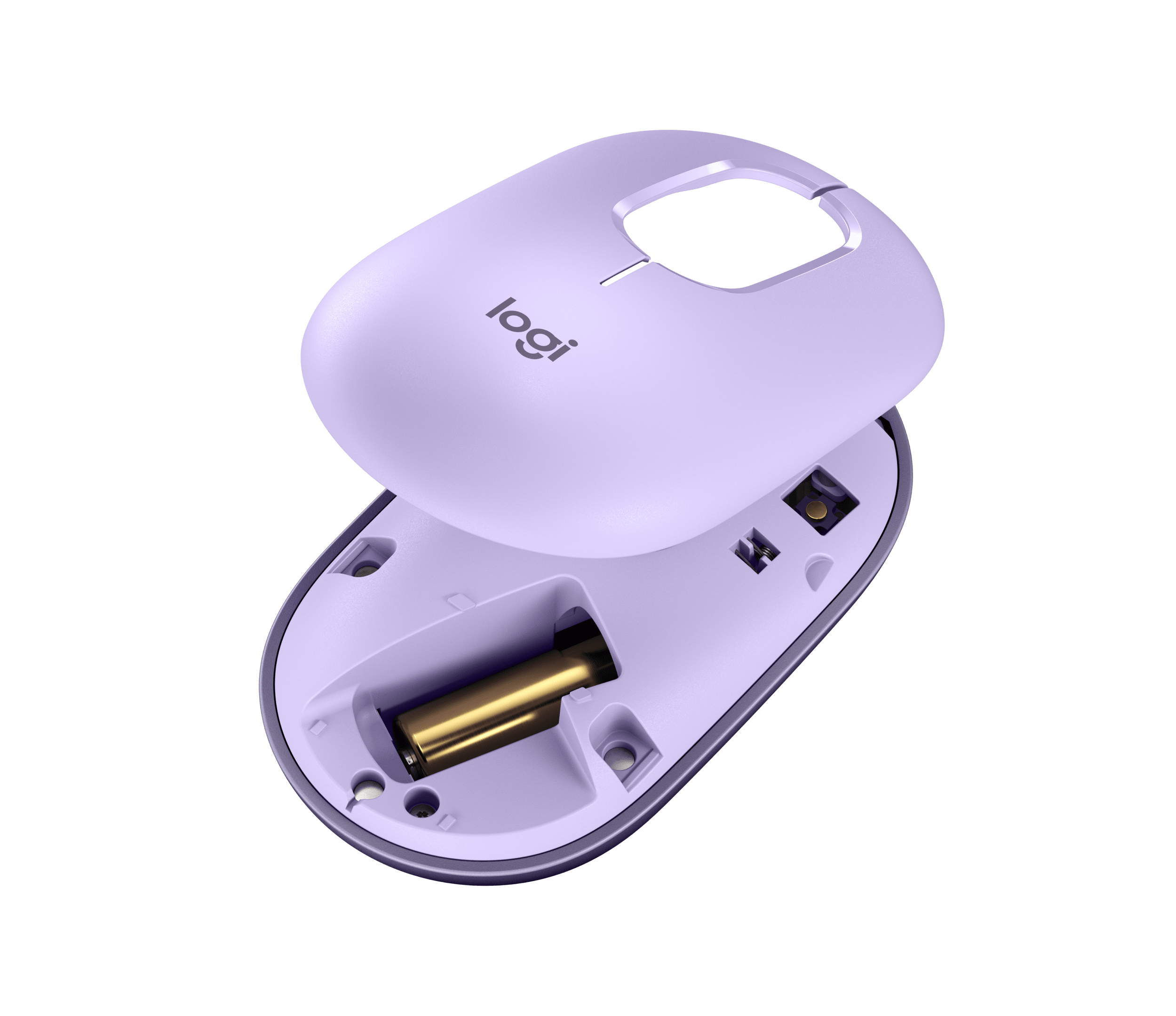 Logitech POP Mouse Wireless Mouse with Customizable Emoji, цвет: Cosmos — фото 4