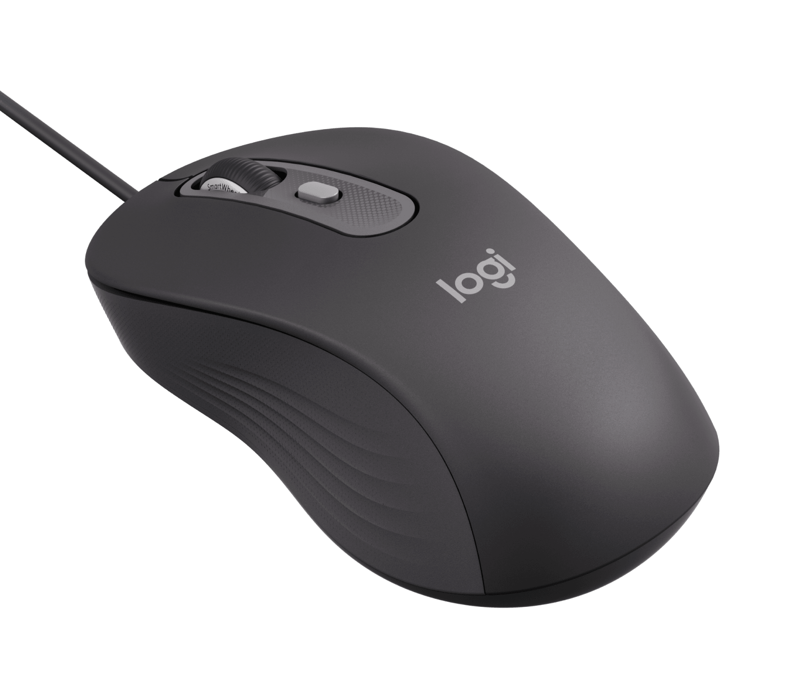 Logitech Signature Wired M520 L for Business, цвет: Графитовый — фото 3