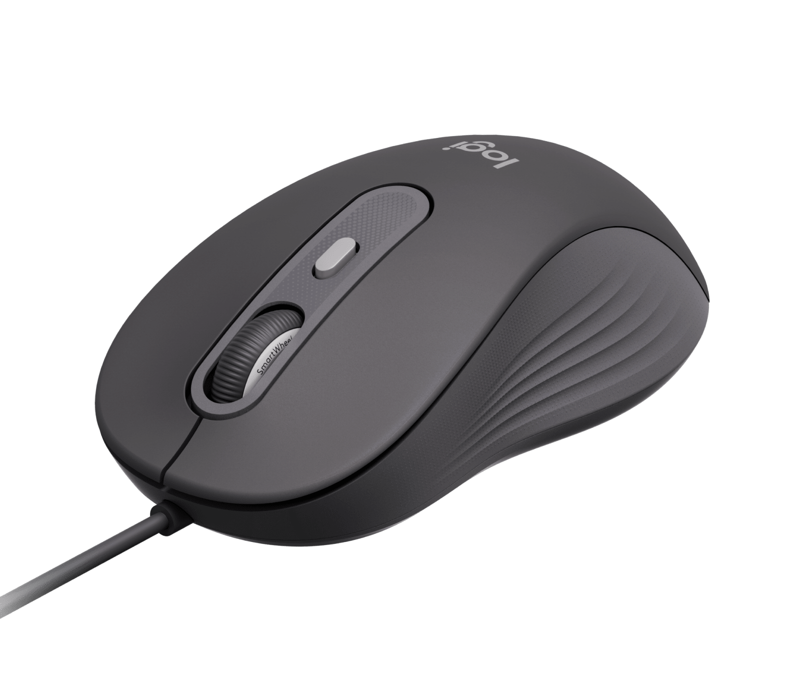 Logitech Signature Wired M520 L for Business, цвет: Графитовый — фото 4