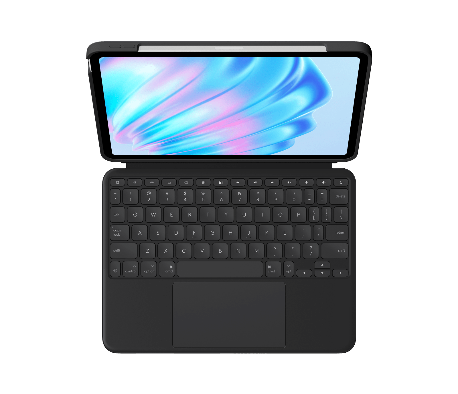 Logitech Combo Touch for iPad Air, цвет: Чёрный, вариант 1 — фото 2