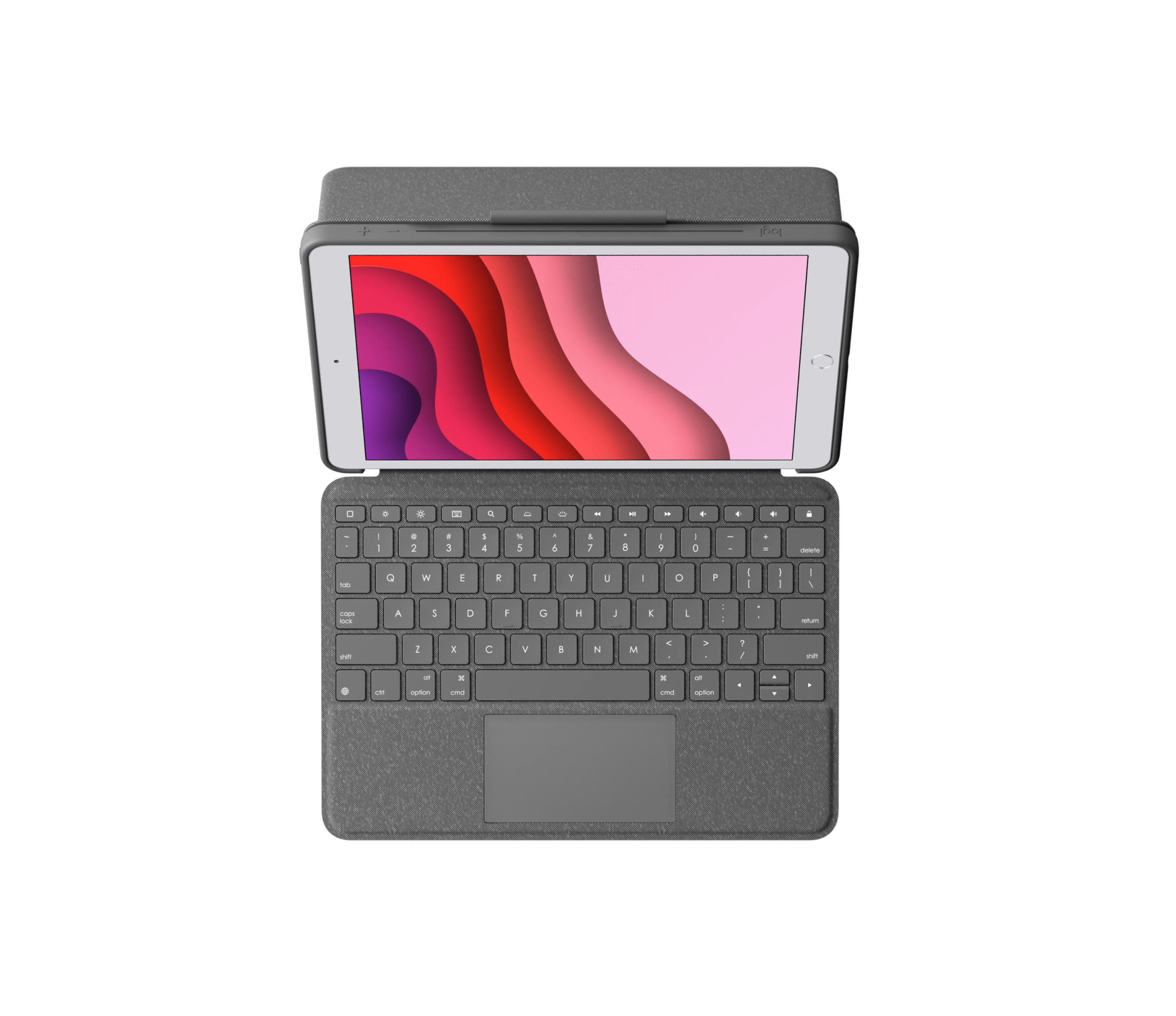 Logitech Combo Touch for iPad, цвет: Графитовый — фото 2