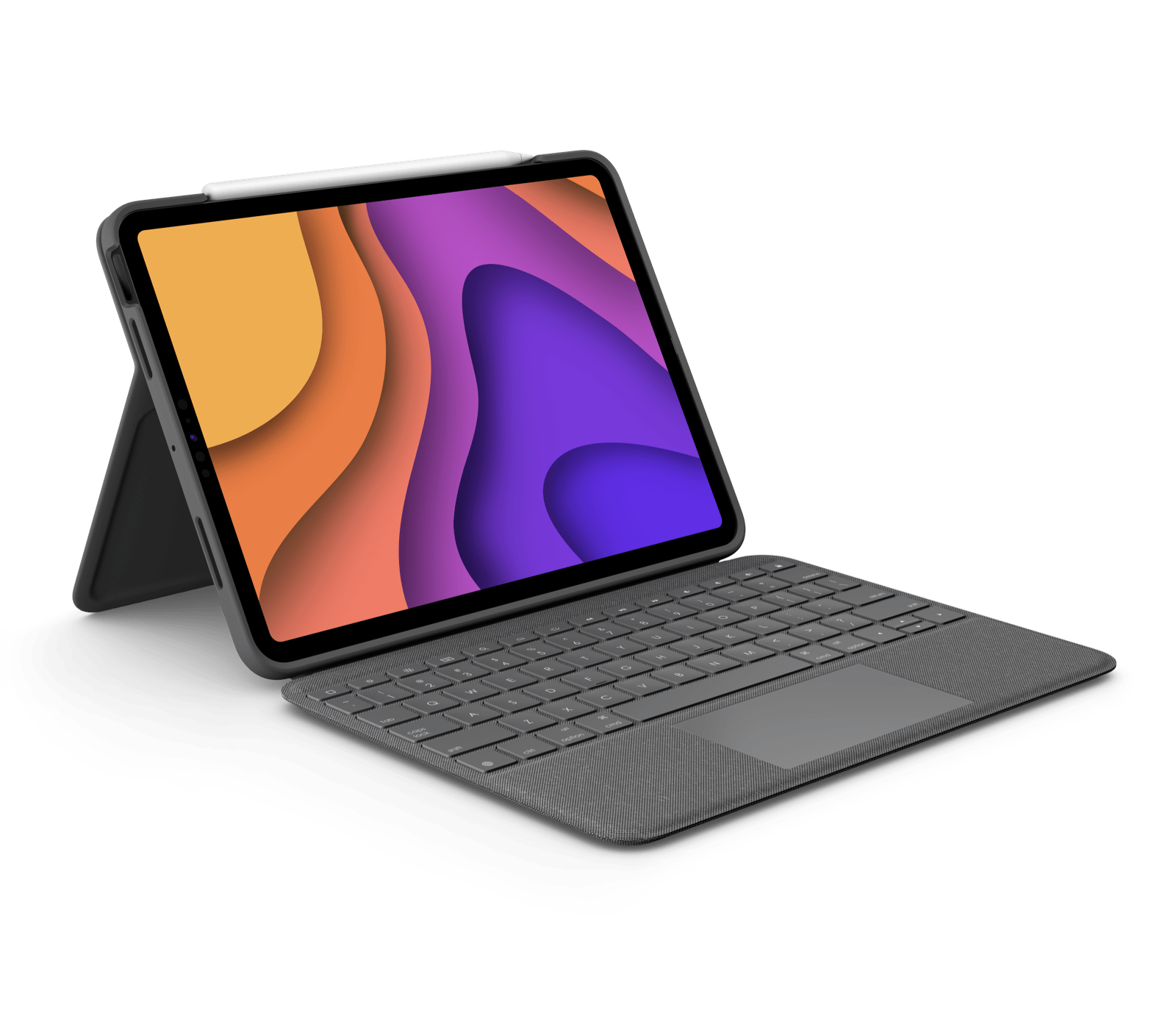 Logitech Folio Touch for iPad Air, цвет: Серый — фото 1