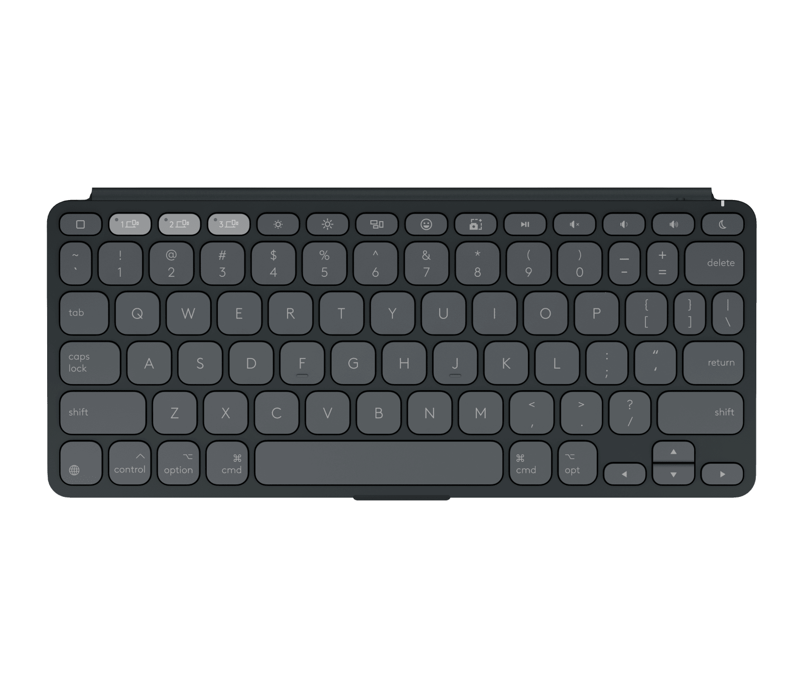 Logitech Keys-To-Go 2 for iPad, цвет: Графитовый — фото 2