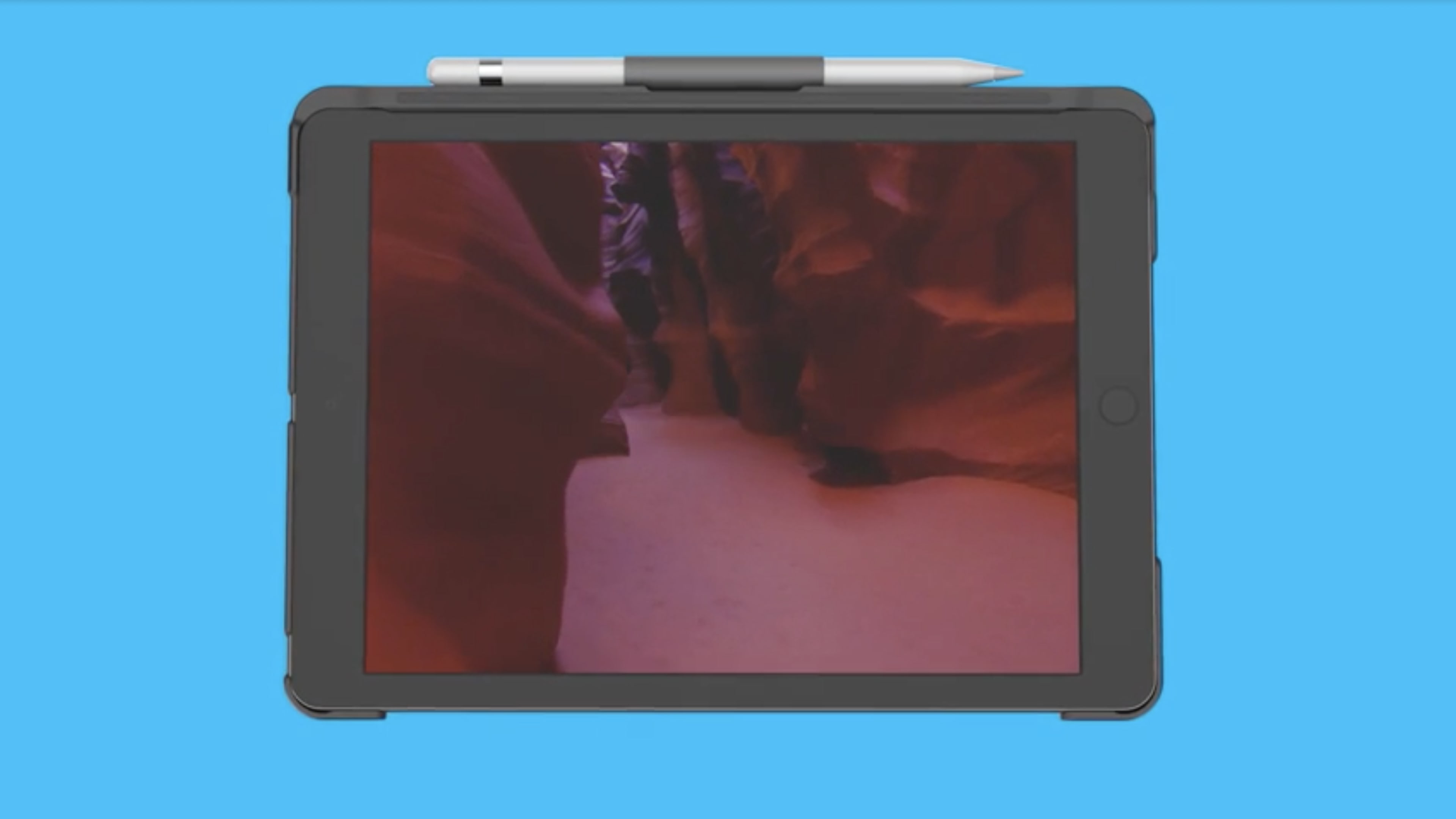 Logitech Slim Folio for iPad, цвет: Графитовый — фото 6