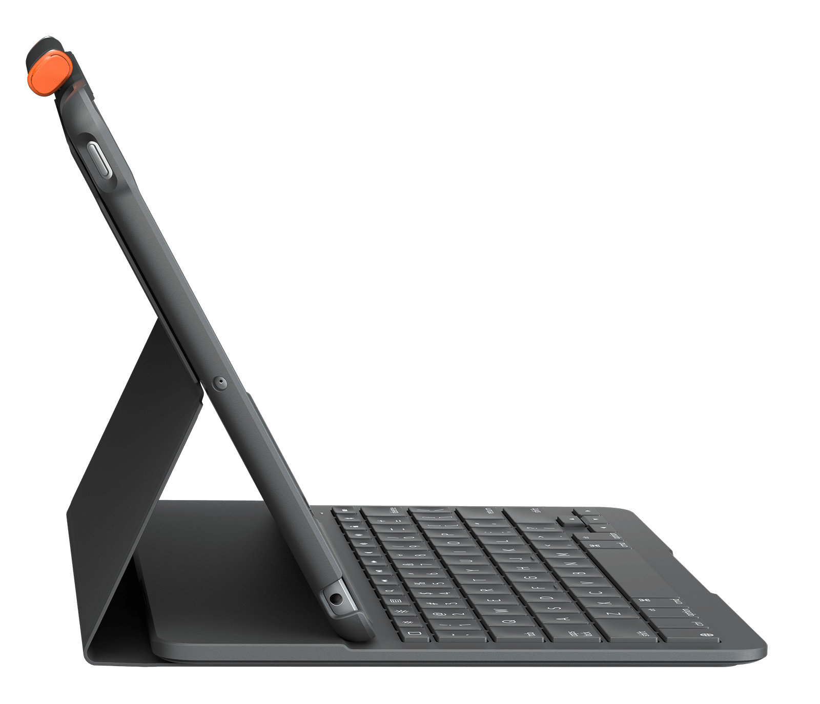Logitech Slim Folio for iPad, цвет: Графитовый — фото 3