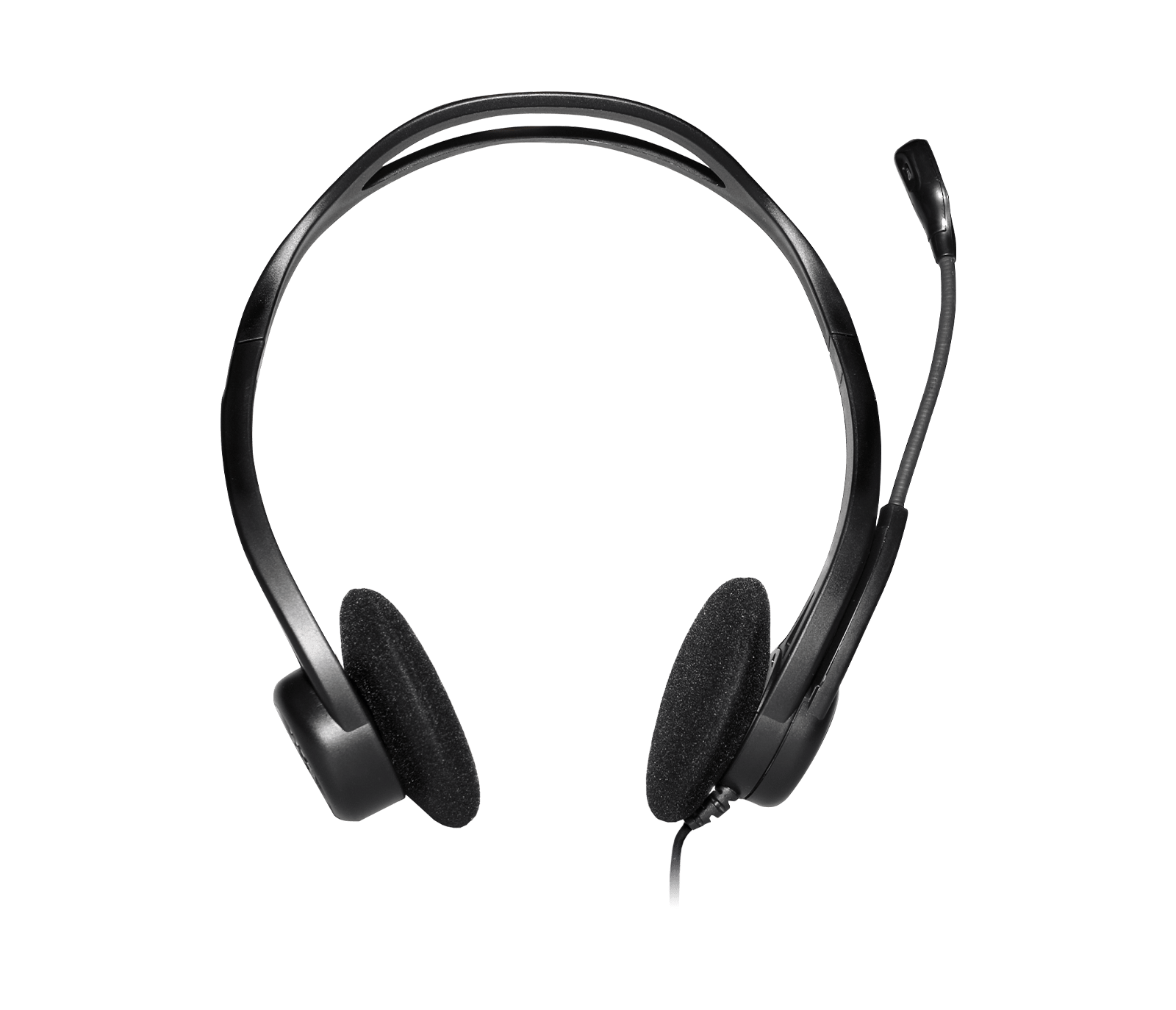 Logitech 960 USB Headset Affordable computer headset, цвет: Чёрный — фото 2