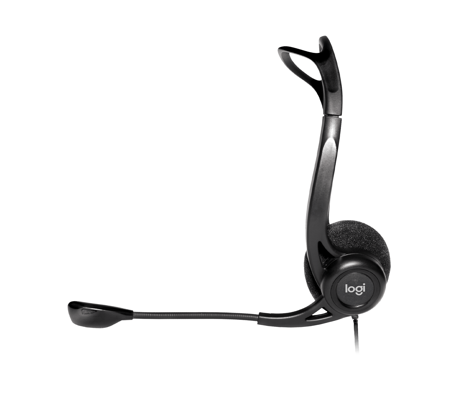 Logitech 960 USB Headset Affordable computer headset, цвет: Чёрный — фото 3