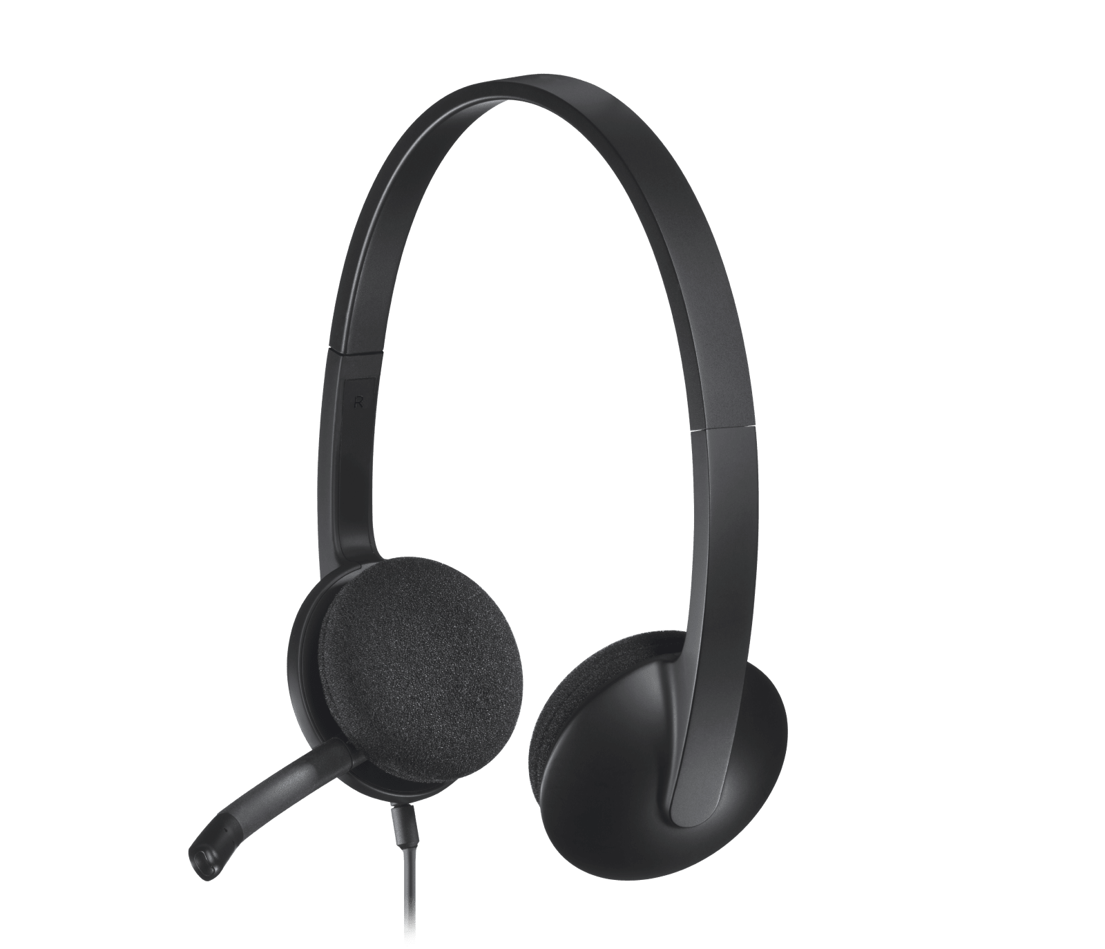 Logitech H340 USB Computer Headset, цвет: Чёрный — фото 2