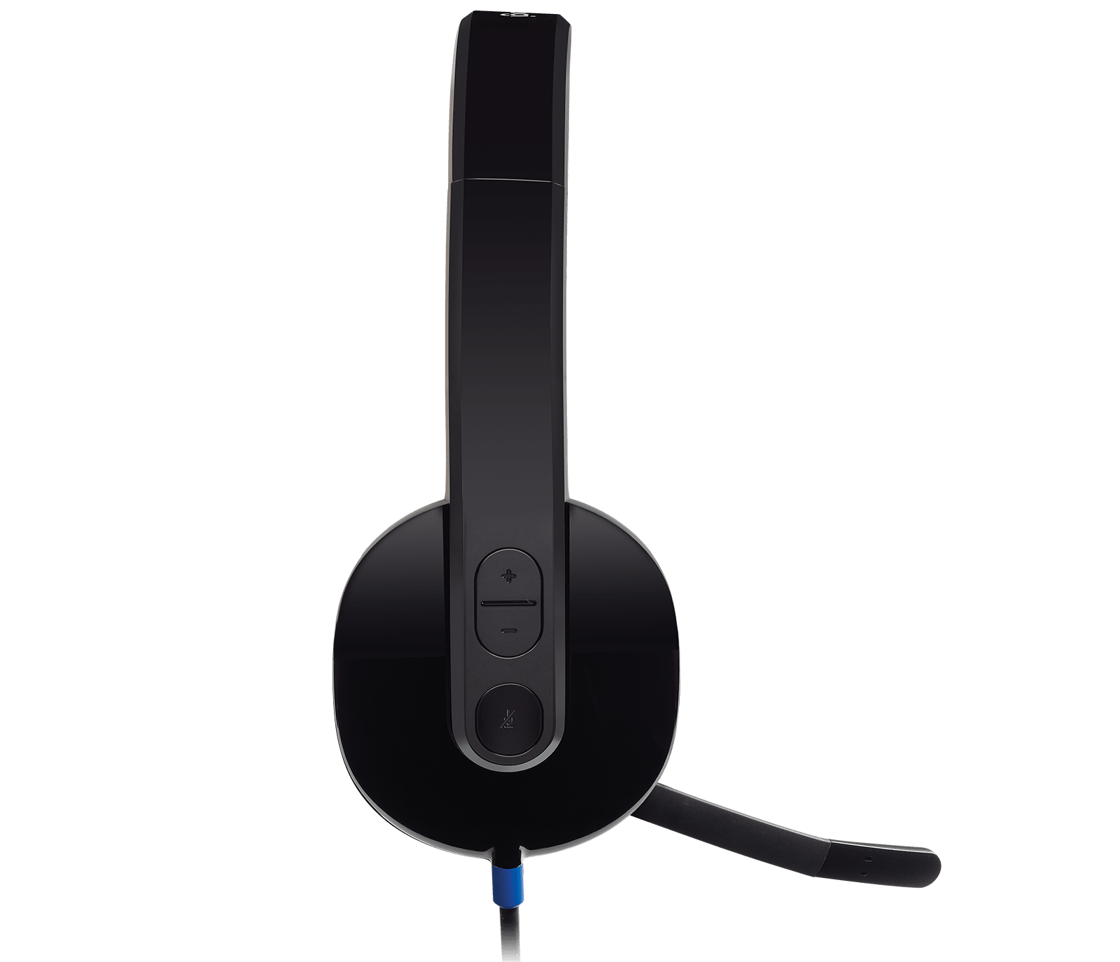 Logitech H540 USB Computer Headset, цвет: Чёрный — фото 3