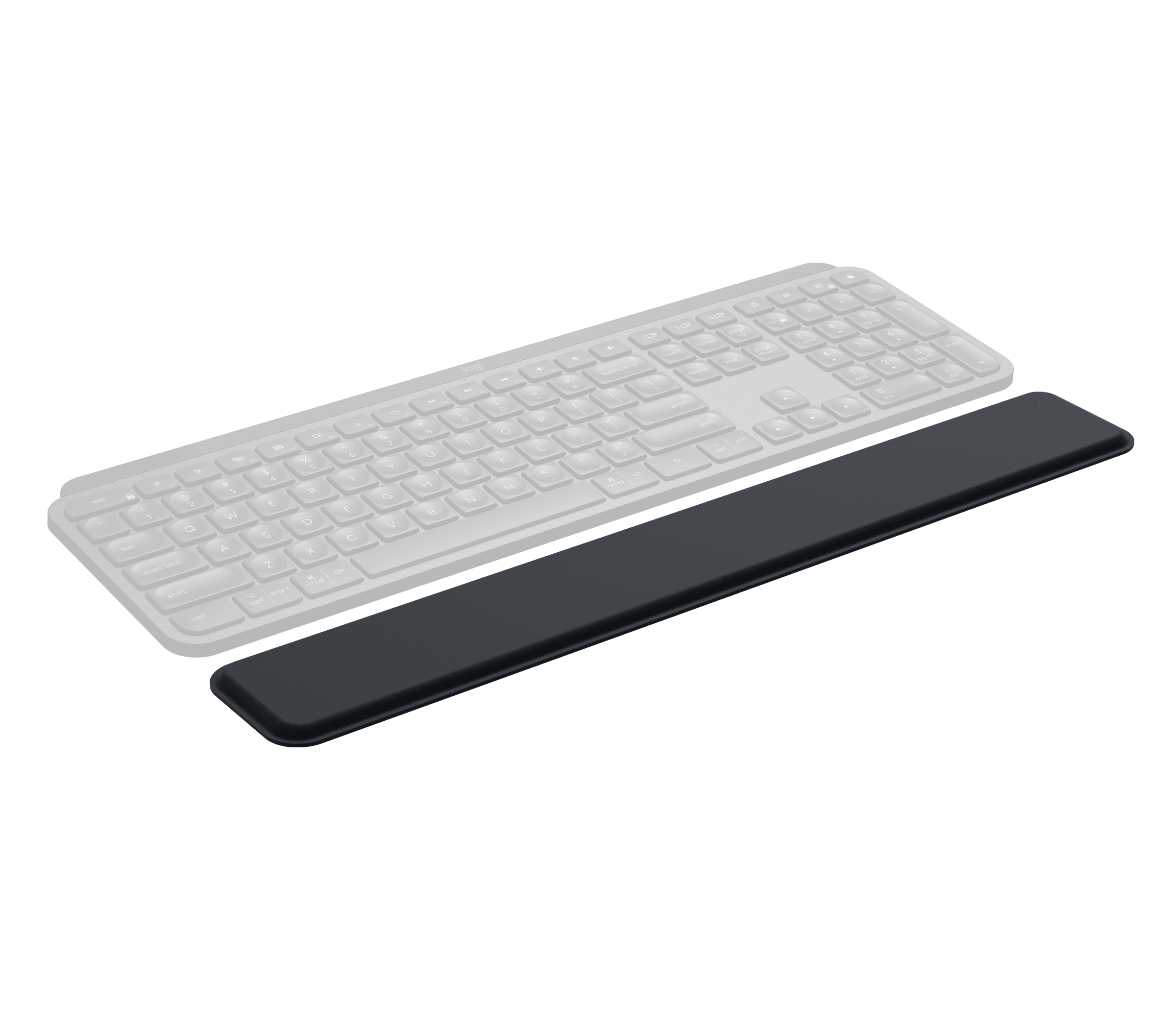 Logitech Craft KeyboardUS配列 MX Palm Rest Logitech MX Palm Rest - Keyboard Wrist Rest & Support