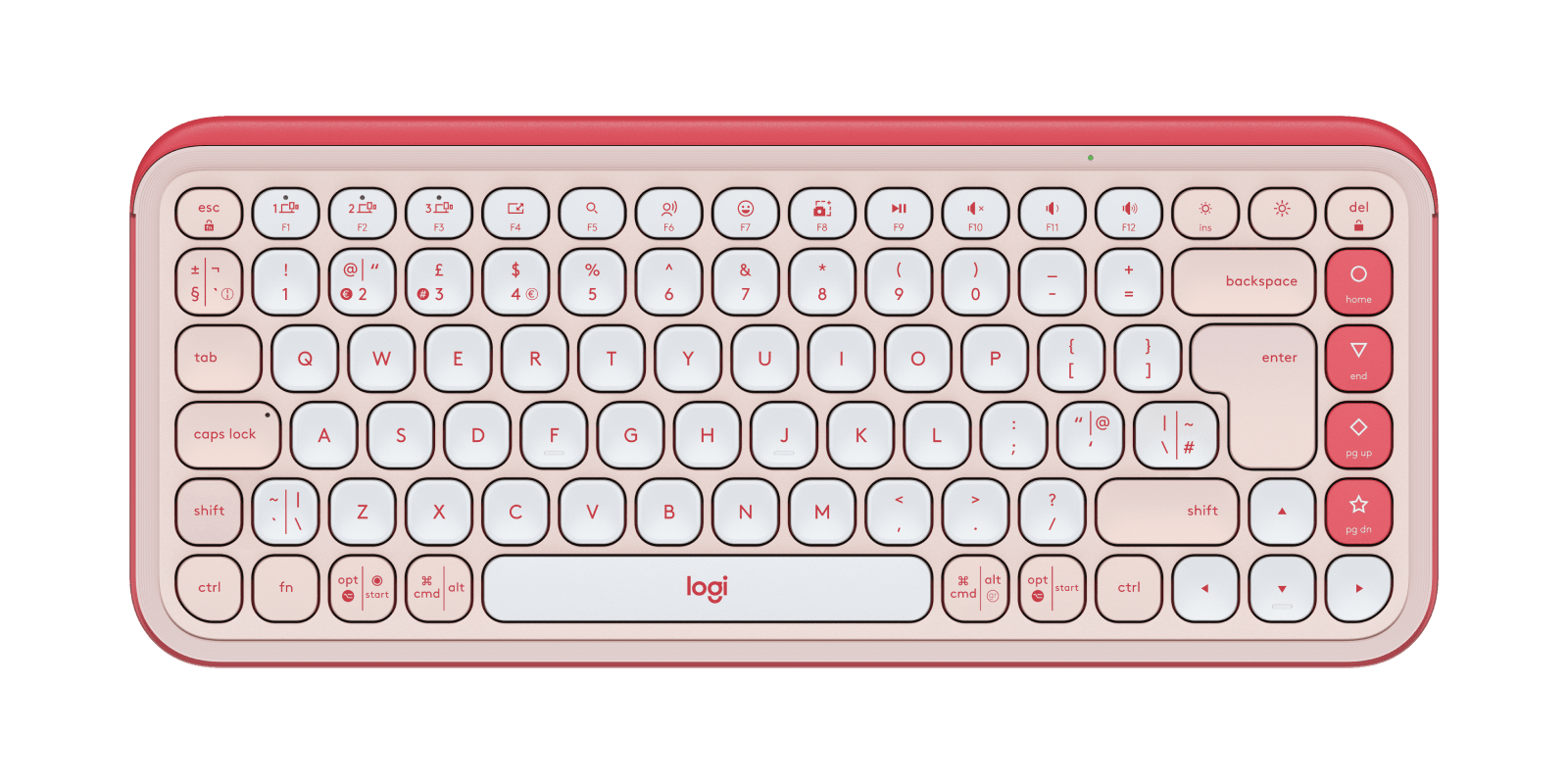 logi POP Keys 日本語配列 ピンク ロジテック Logitech Pop Keys Rose メカニカル ワイヤレス