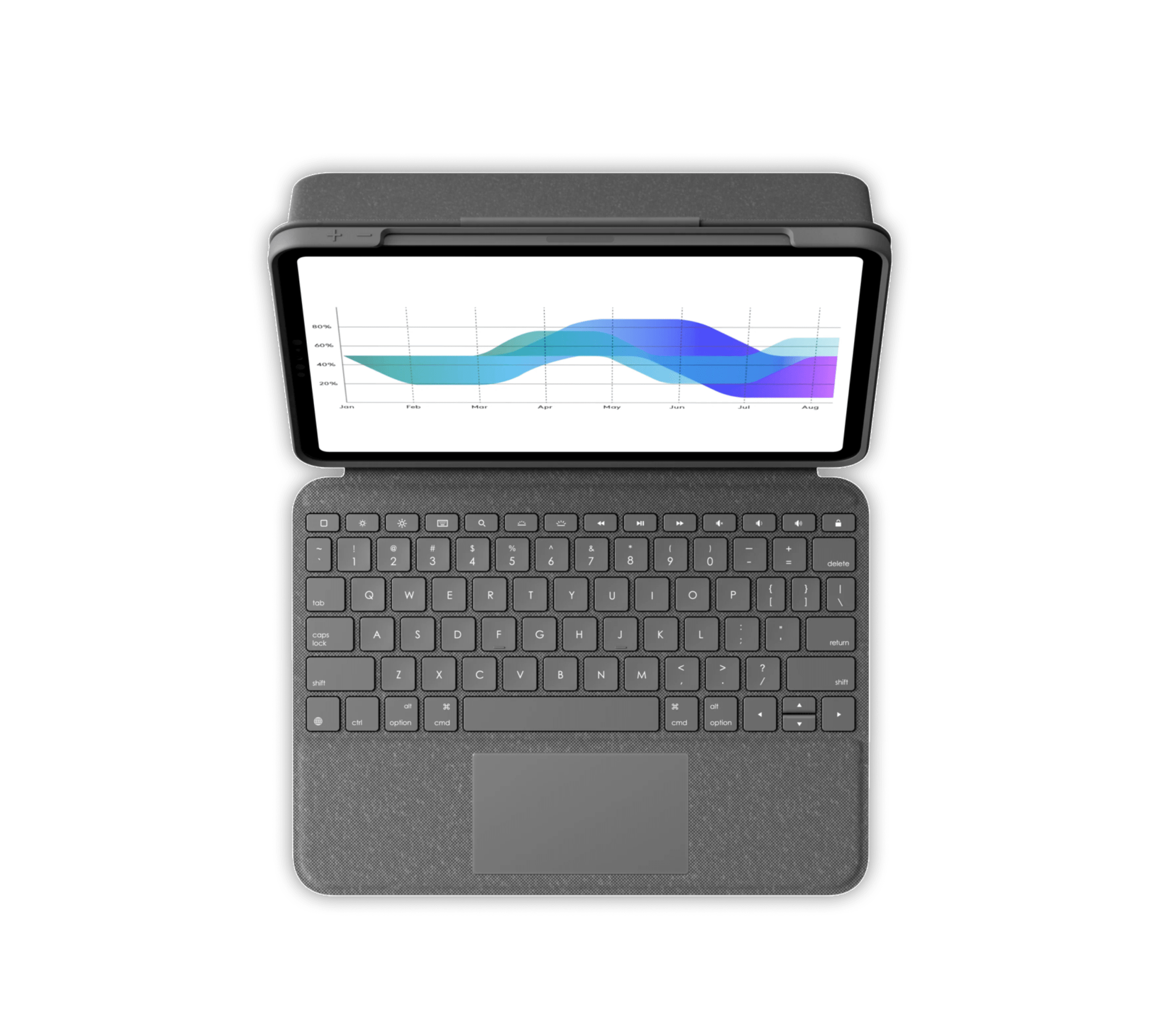 Refurbished Folio Touch iPad Keyboard Case | Logitech