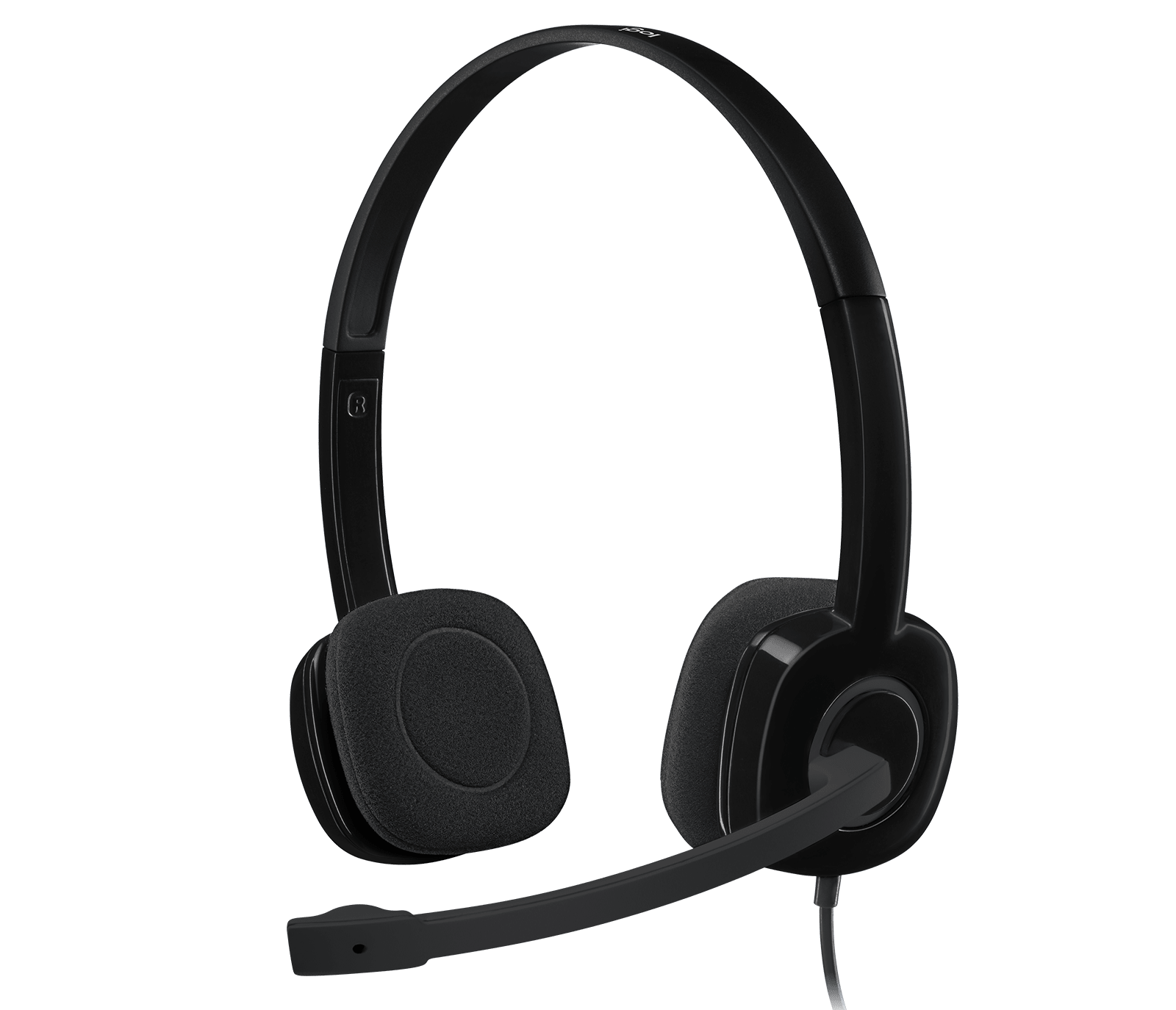 Logitech H151 Stereo Headset with Noise-Cancelling Boom Mic