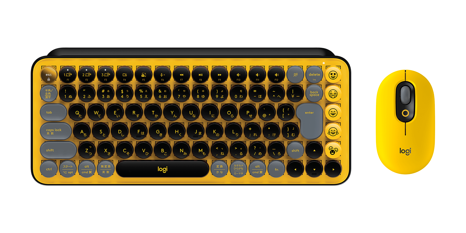 最旬ダウン ロジクールPOP KeysおよびPOP Mouseのバンドル キーボード
