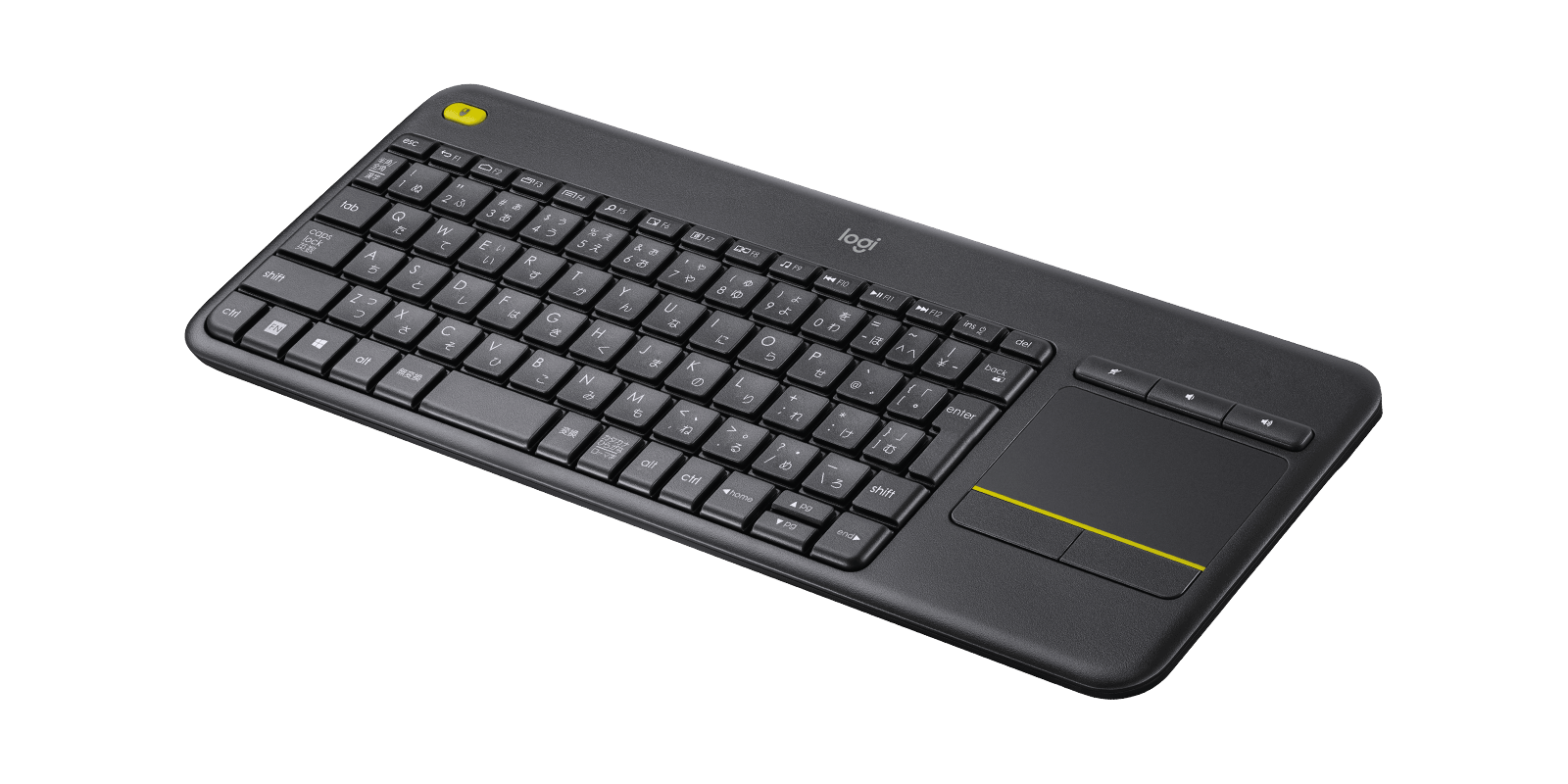 ロジクール　キーボード　k400 プラス ロジクールK400 Plusタッチパッド キーボード（TVに接続したパソコン用）