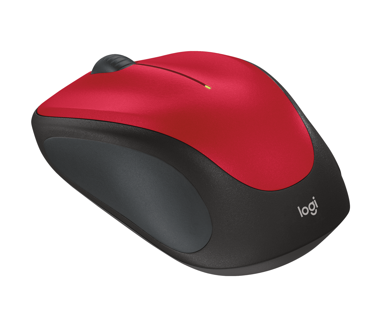 Logicool ロジクール ワイヤレスマウス M235r レッド コンパクトな曲線状デザインのロジクールM235rワイヤレスマウス