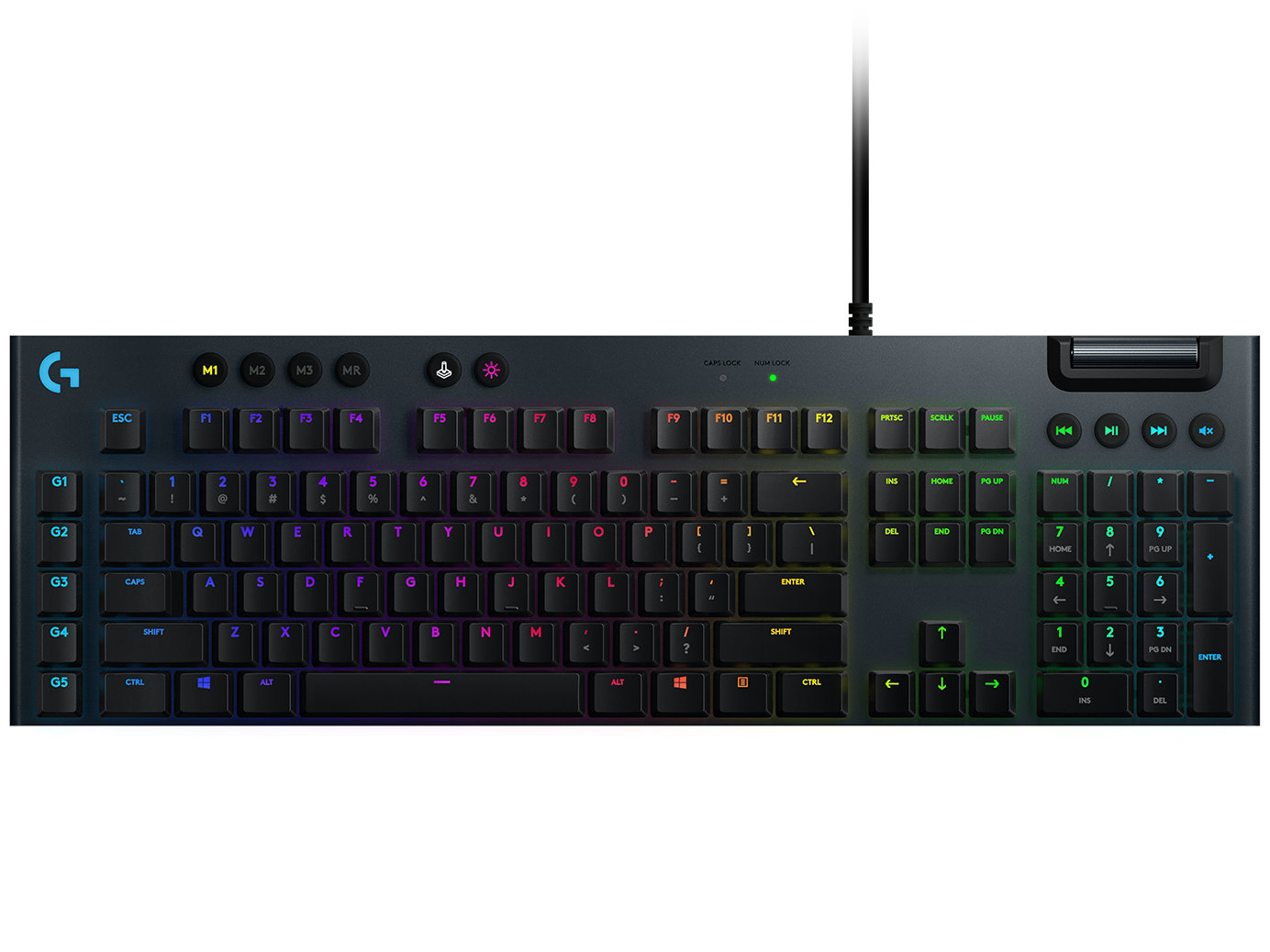 kompromis Rustik Definition Logitech G815 LIGHTSYNC RGB Mechanical Gaming Keyboard