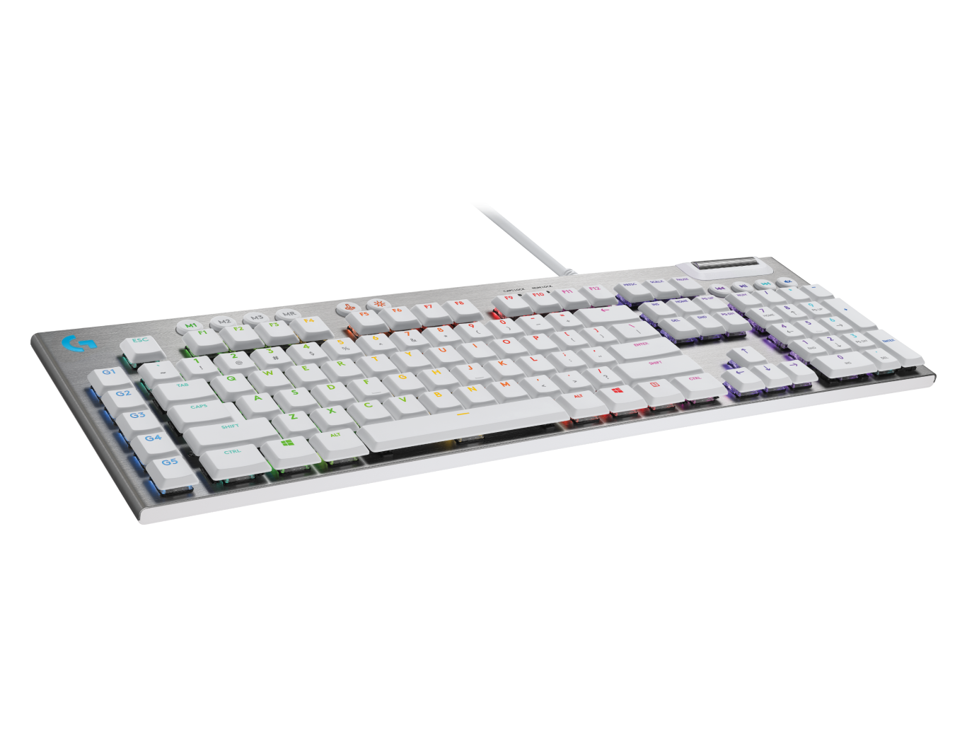 Teclado Mecanico CORSAIR K70 RGB MK.2 LOW PROFILE RAPIDFIRE Full-size