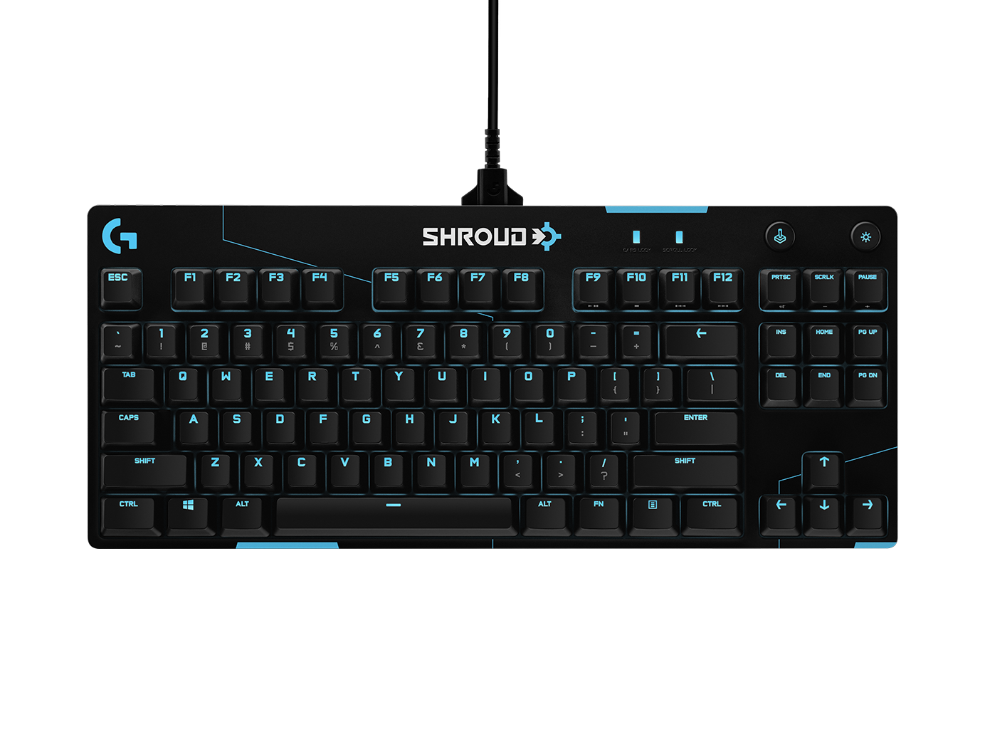 ihærdige Skuldre på skuldrene procedure Logitech G Pro X Mechanical Gaming Keyboard with Swappable Switches
