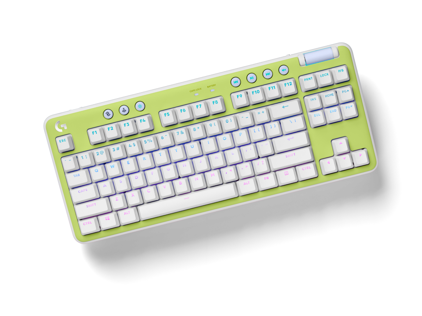 Image of Top Plate Aurora Collection top plate for G715 Keyboard - Green