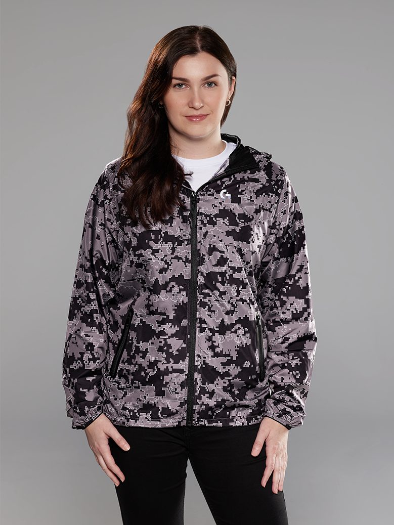 Image of LIGHTSPEED Camo Jacket Ultra-lightweight and portable poly jacket that packs into its own pocket. - camo-swatch X-Large