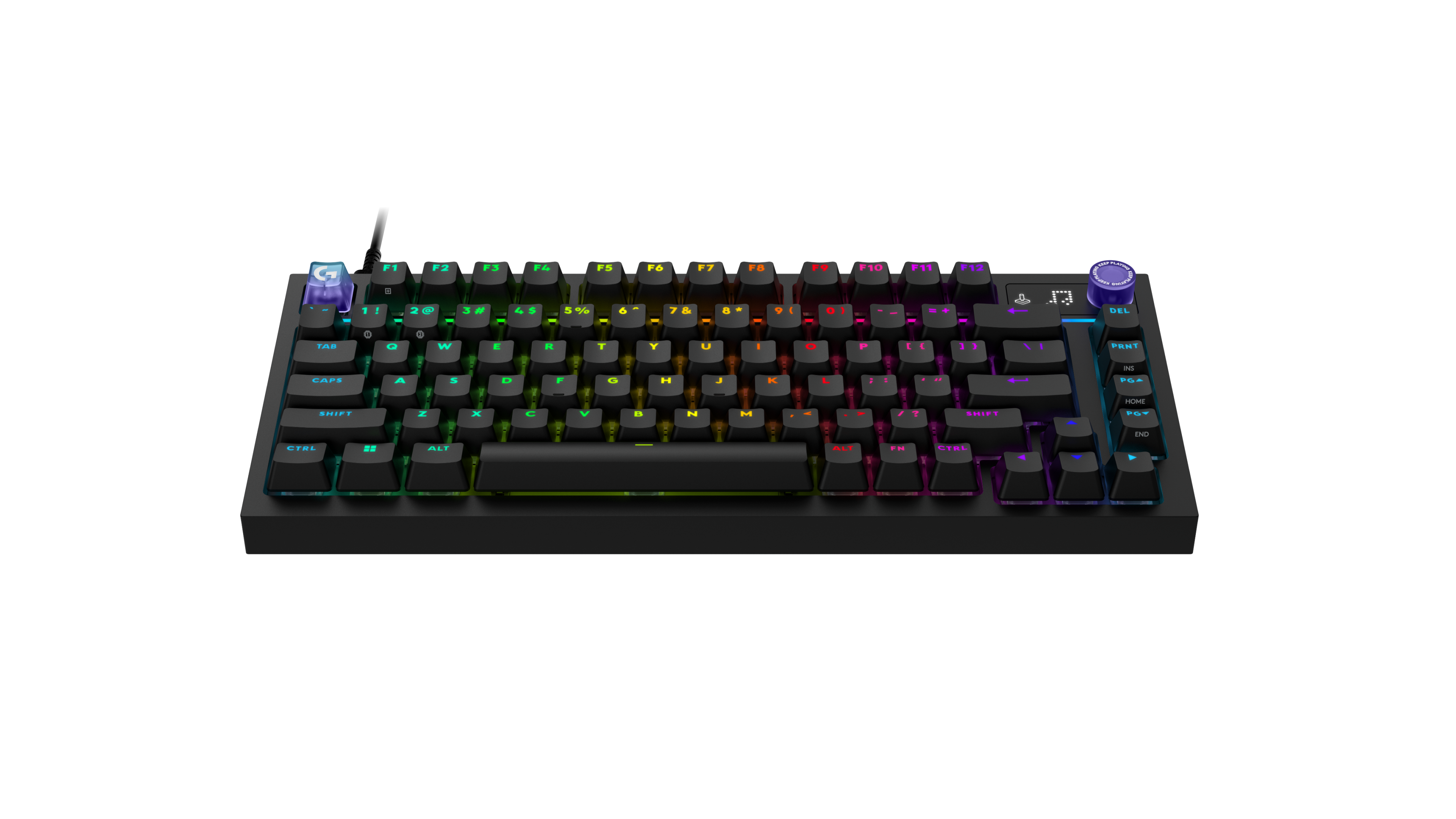 Logitech G316 X 75 Mechanical Gaming Keyboard - Black (UK) thumbnail 2