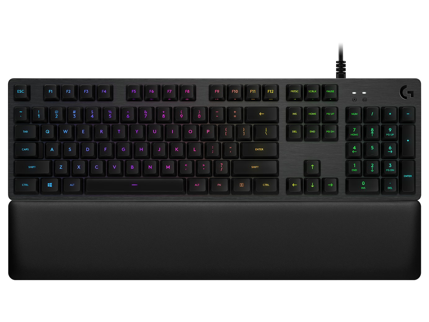 

G513 CARBON Mechanisch RGB-gamingtoetsenbord - Carbon Internationaal Amerikaans GX Brown Tactile