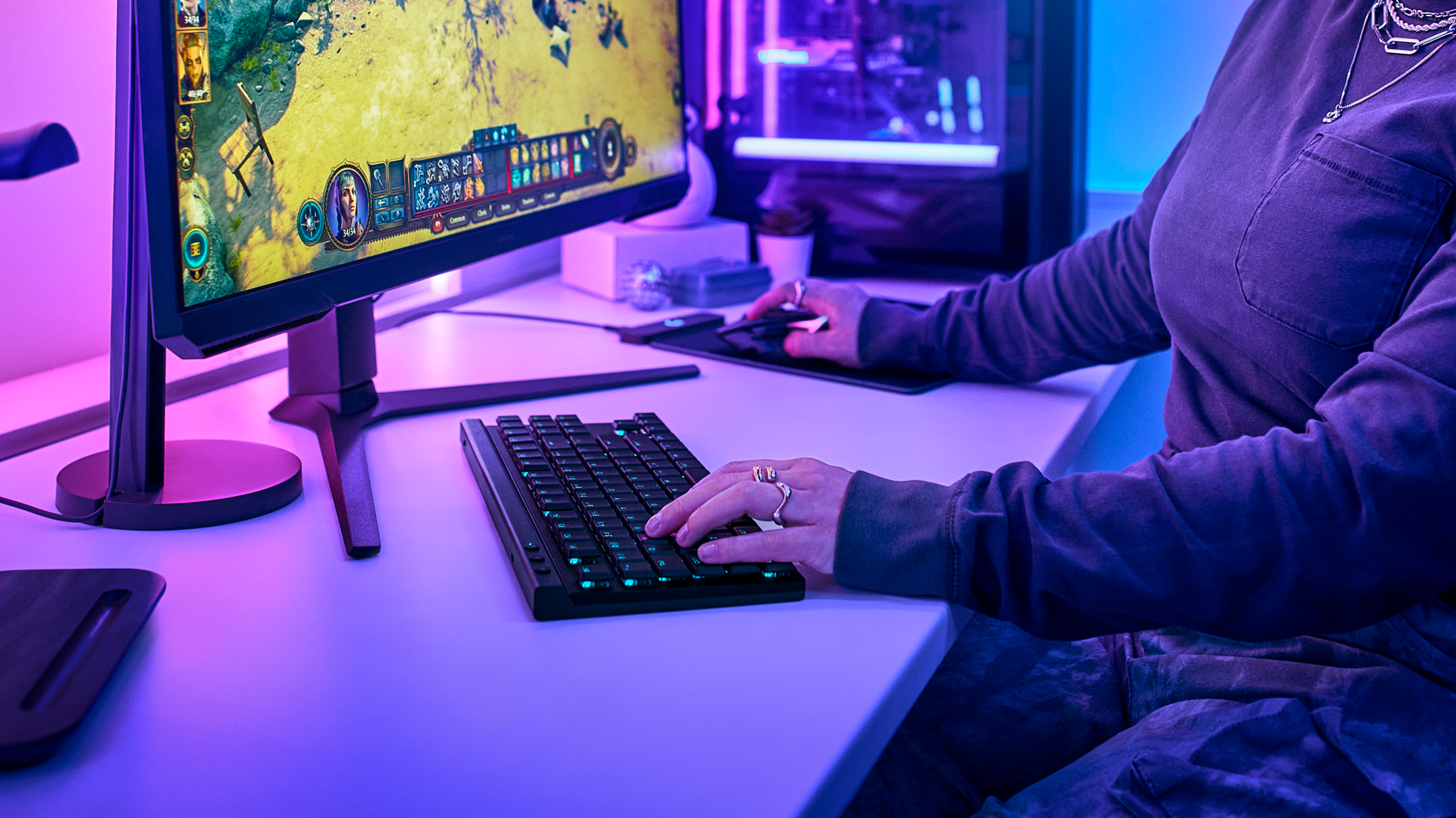 G515 LIGHTSPEED TKL keyboard image