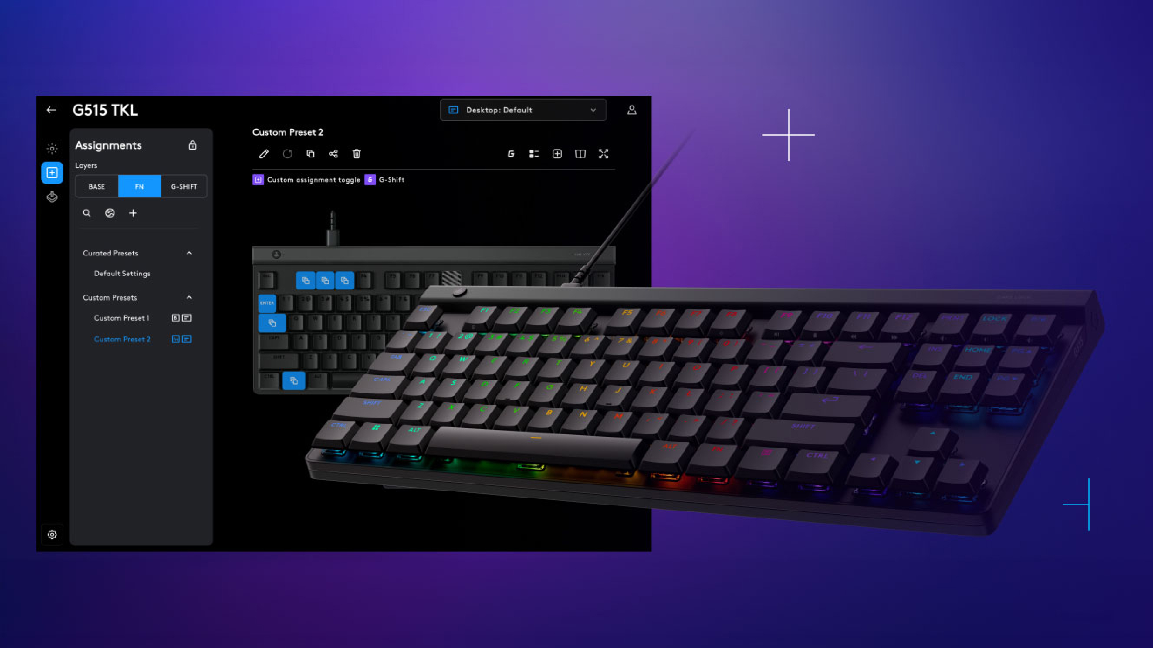 G515 TKL keyboard image