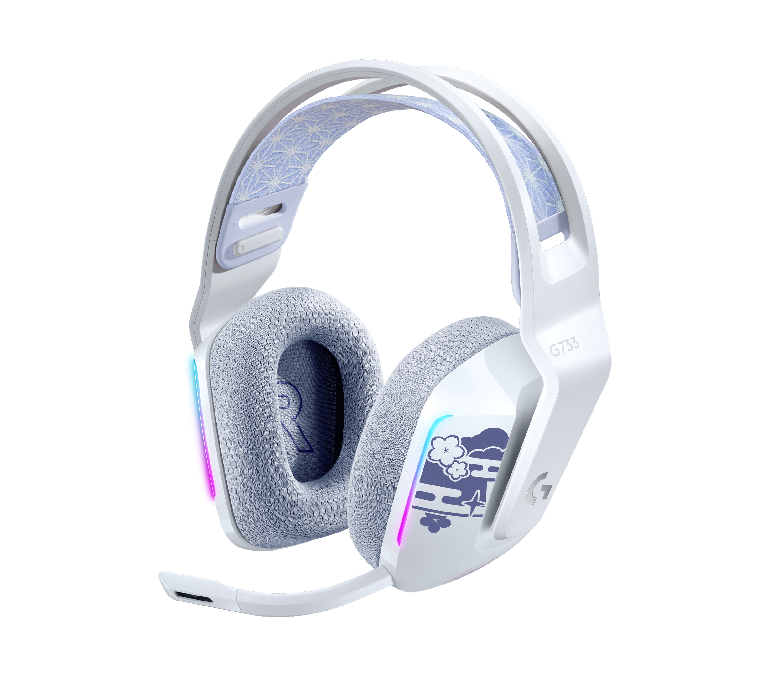 logicool G733 ワイヤレスゲーミングヘッドセット G733 神里綾華スペシャルエディション ヘッドセット｜ロジクール G