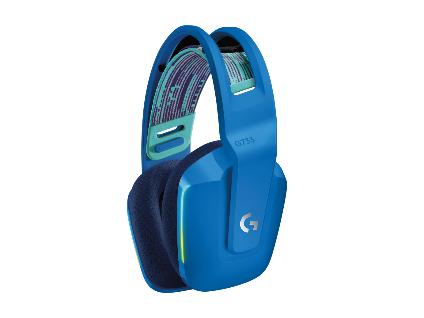 Image of G733 LIGHTSPEED Wireless RGB Gaming Headset - Blue