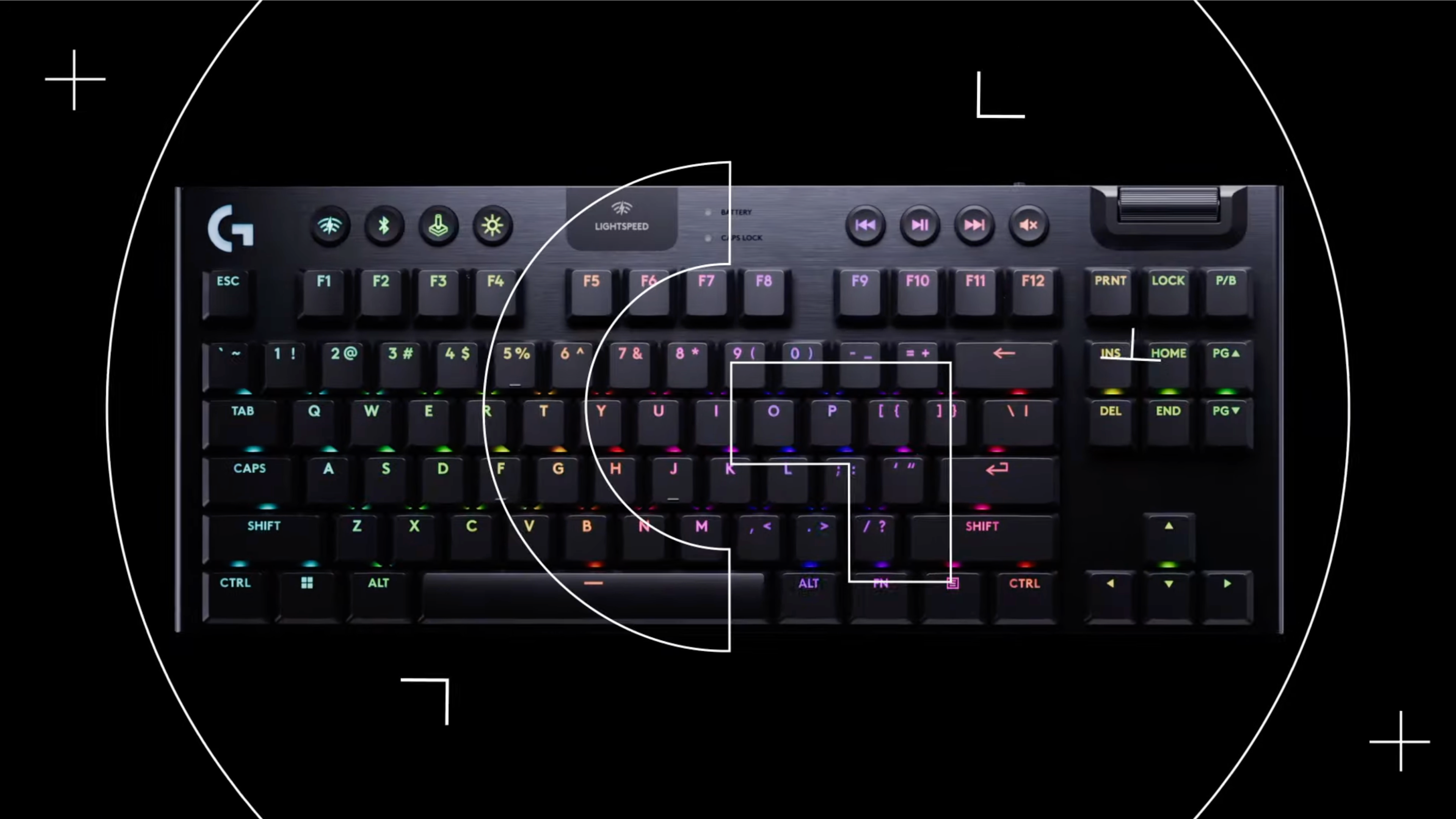 G915 X LIGHTSPEED TKL keyboard image