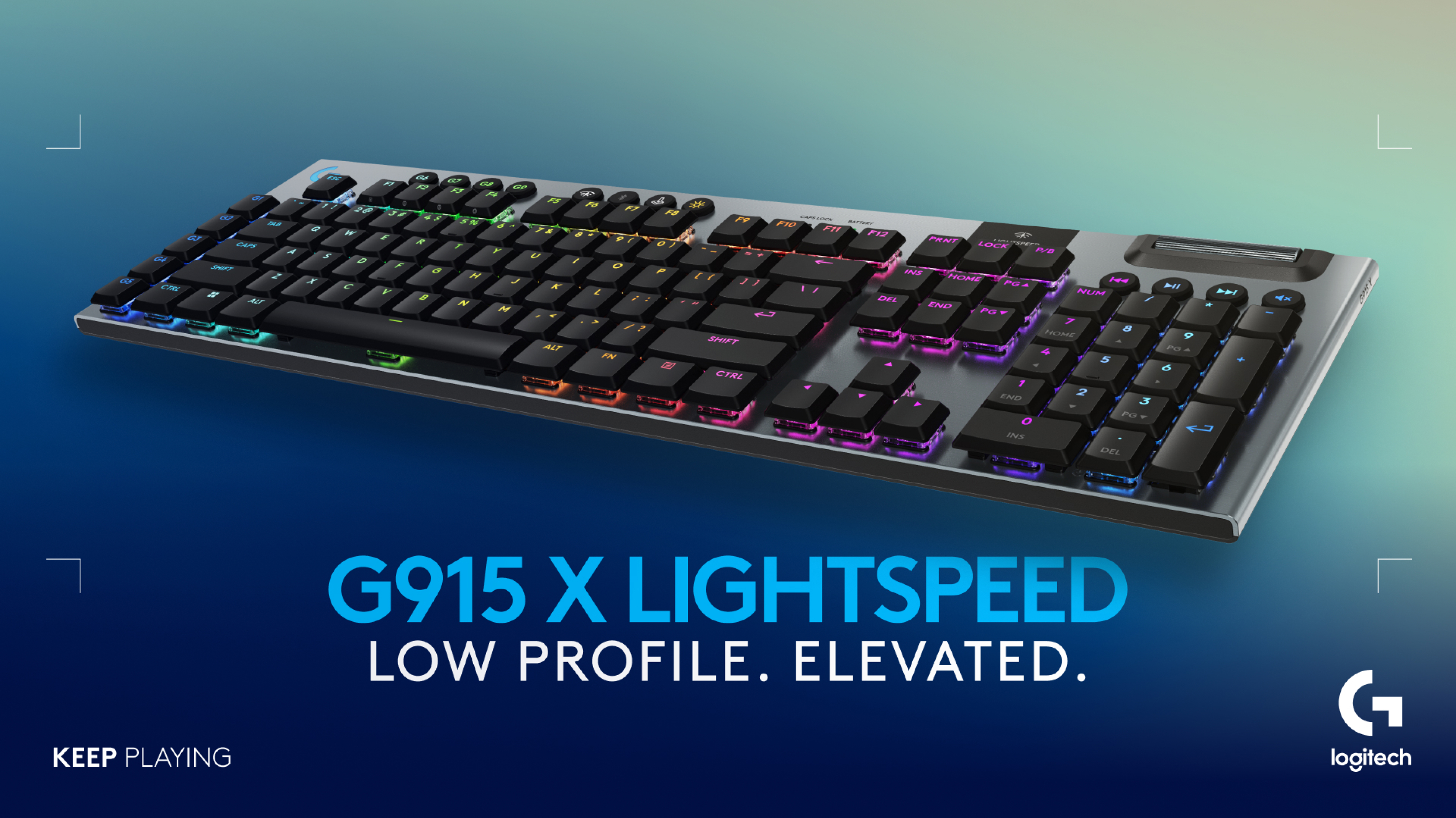 G915 X LIGHTSPEED keyboard image