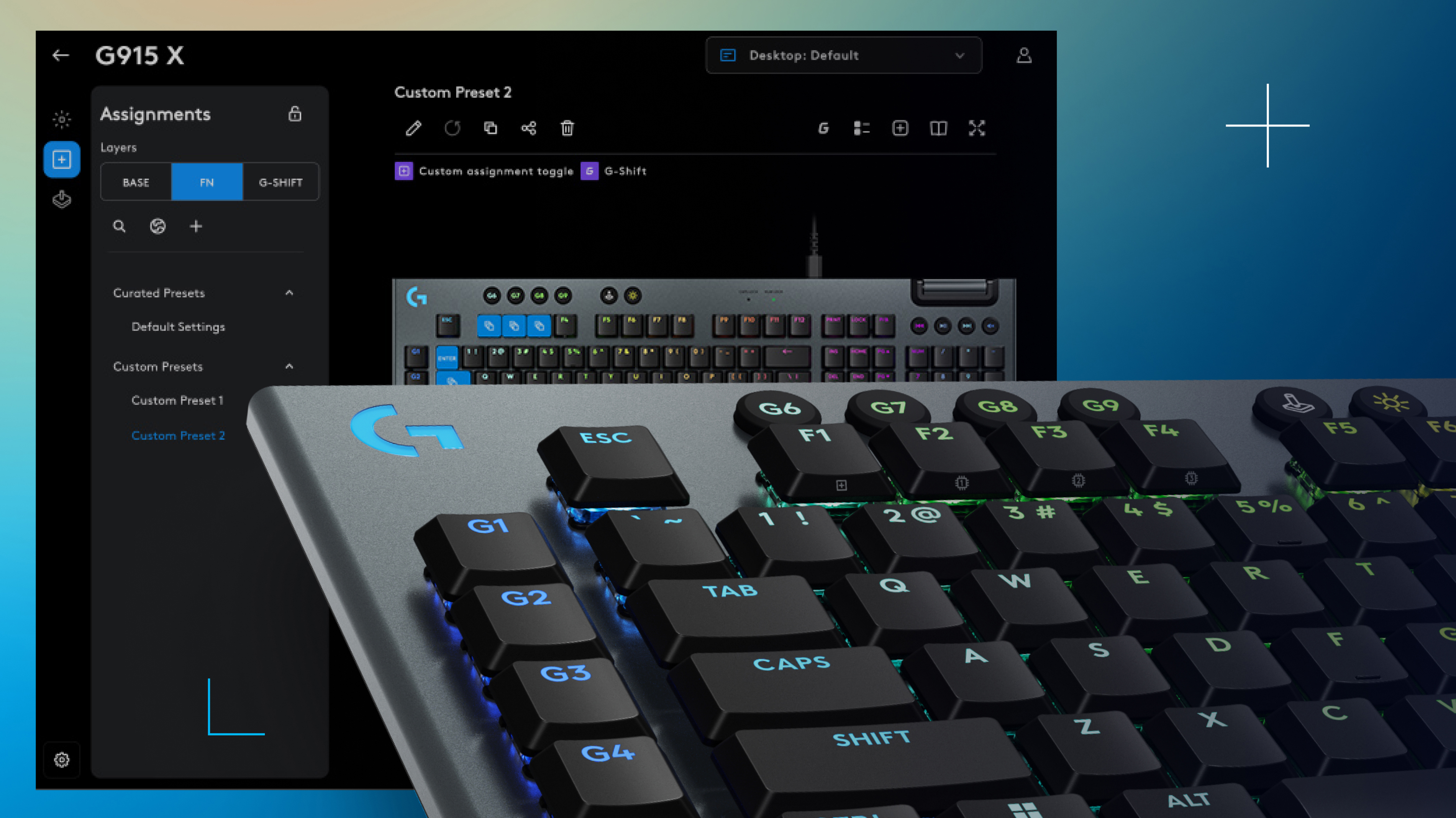 G915 X keyboard image