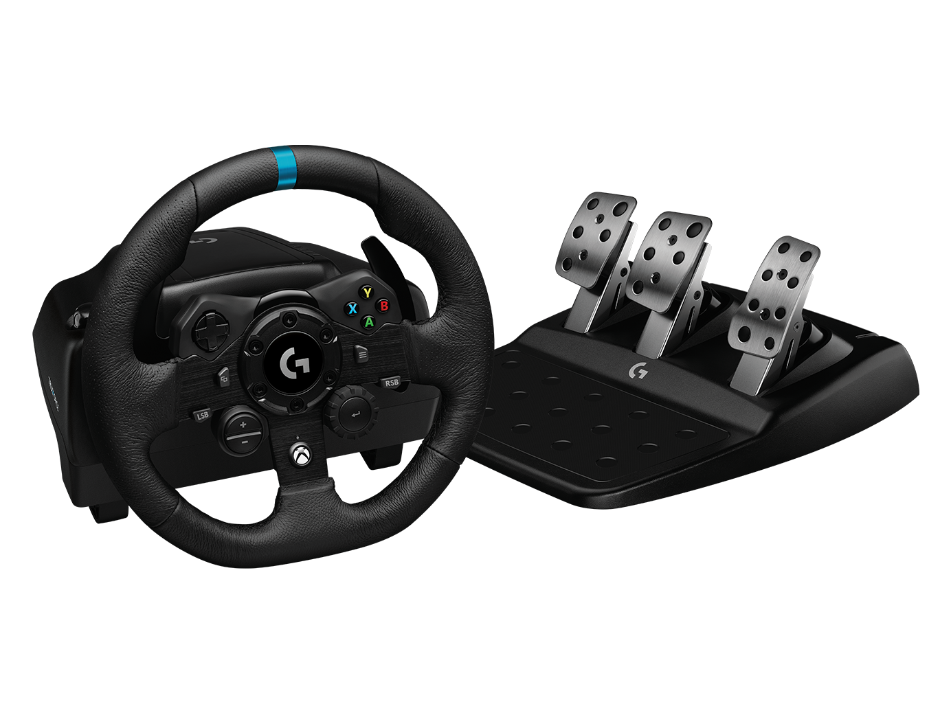 moronic Magnetisk samarbejde Logitech G923 TRUEFORCE Sim Racing Wheel for Xbox, Playstation and PC